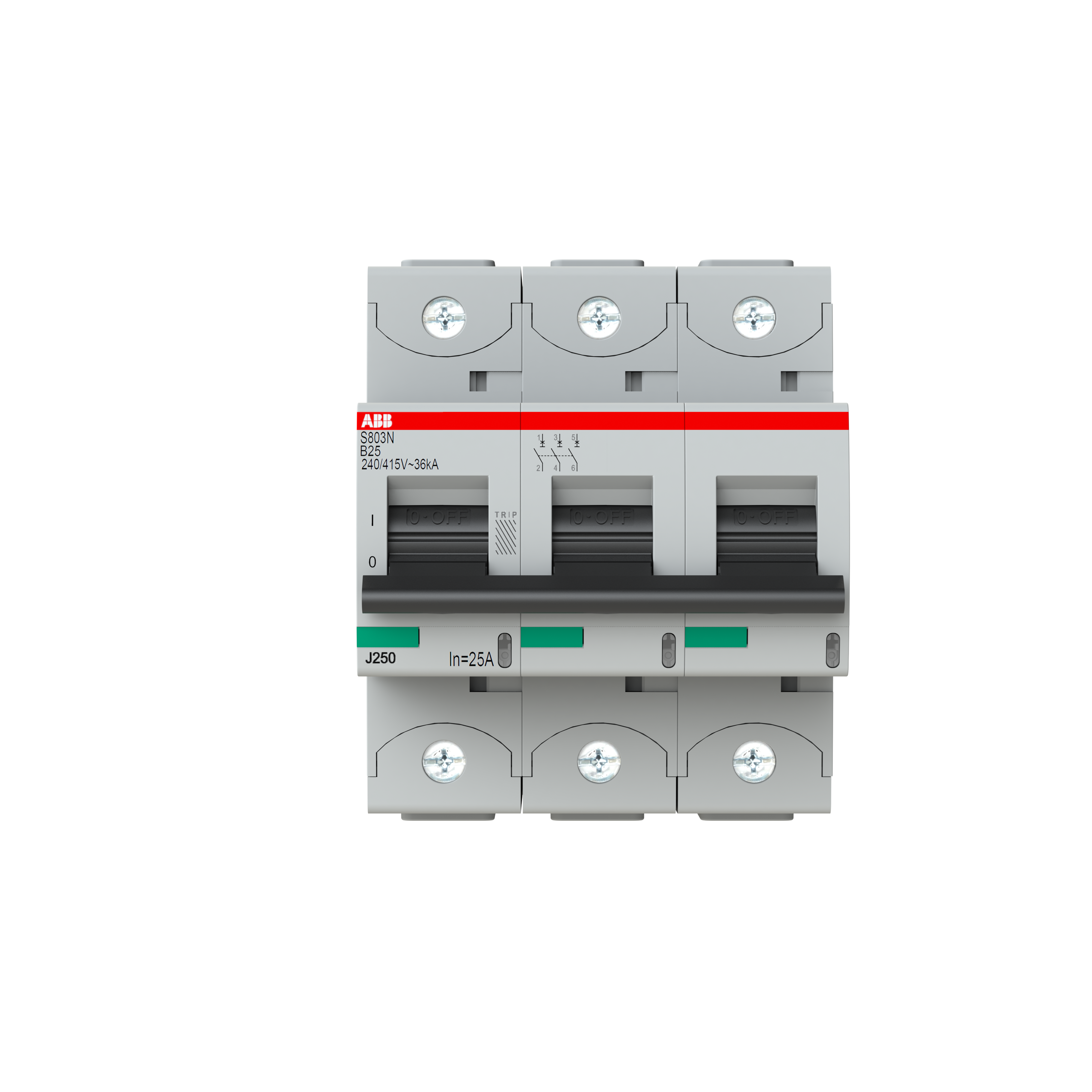 ABB ABB S803N-B25 Miniature circuit breaker (MCB)