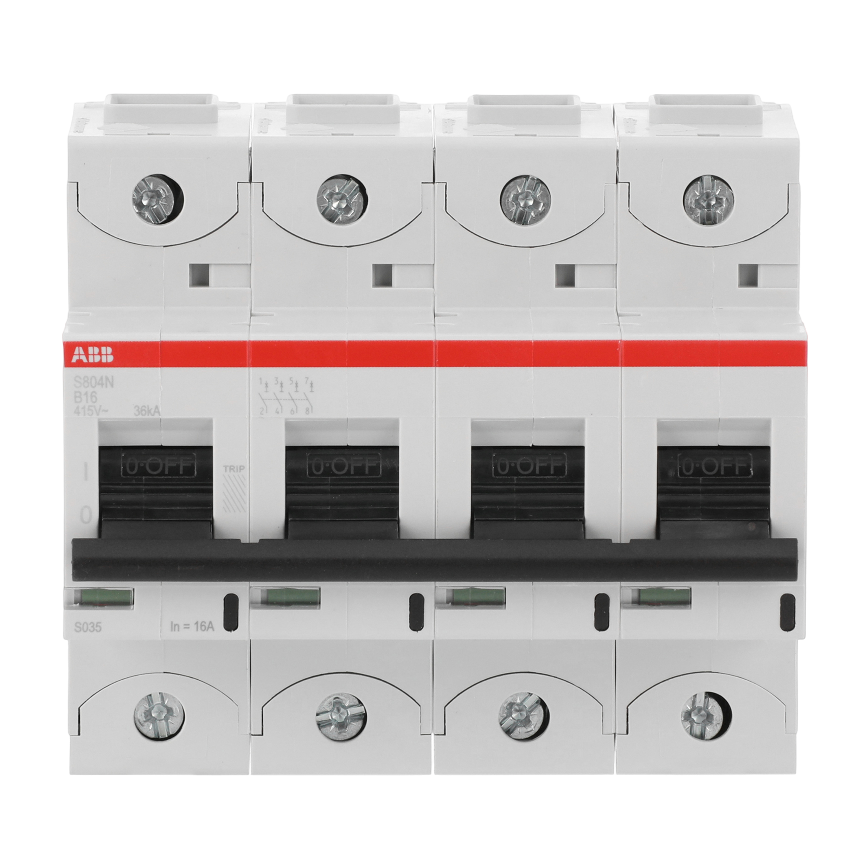 ABB ABB S804N-B16 Miniature circuit breaker (MCB)