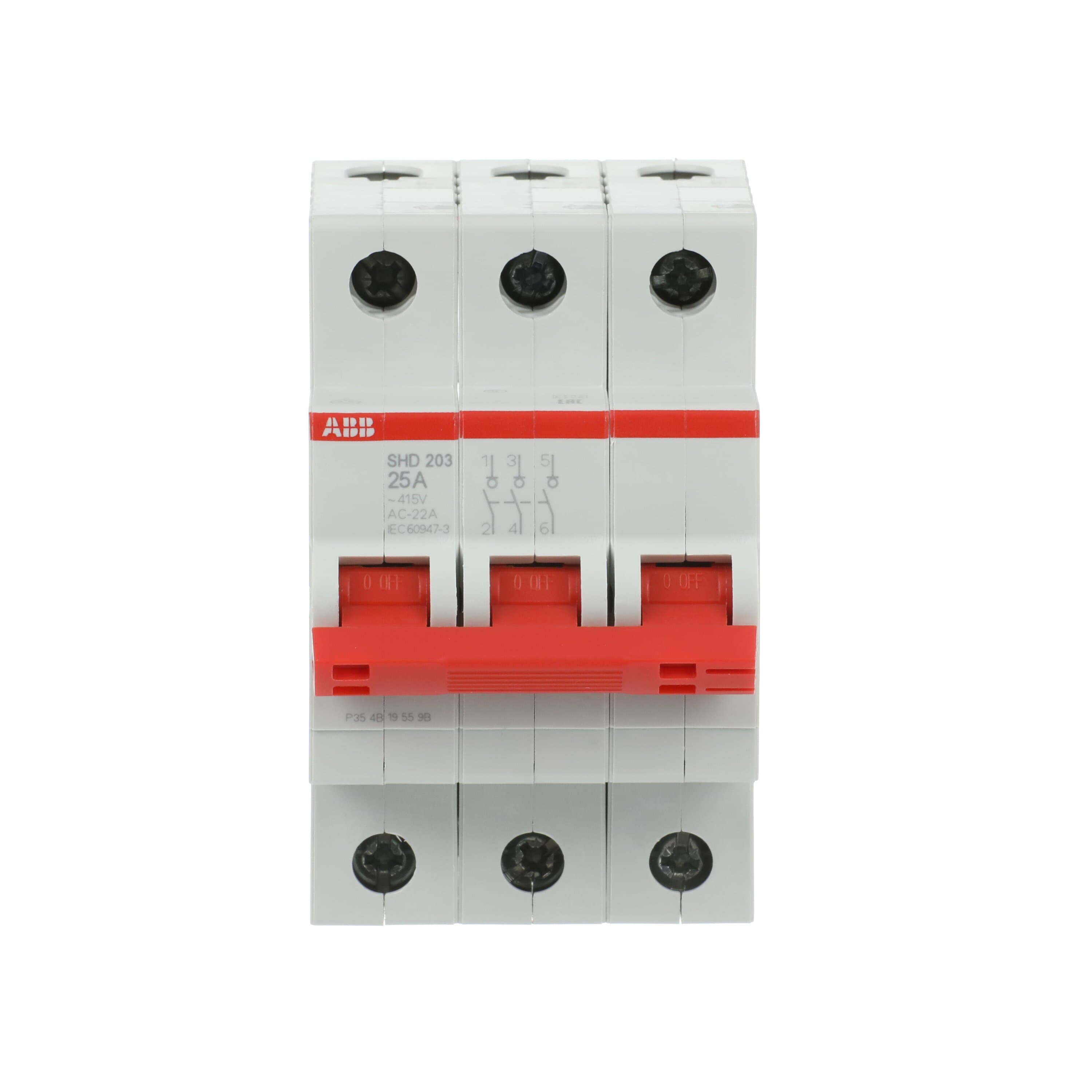 ABB ABB SHD203/25 Selective main line circuit breaker