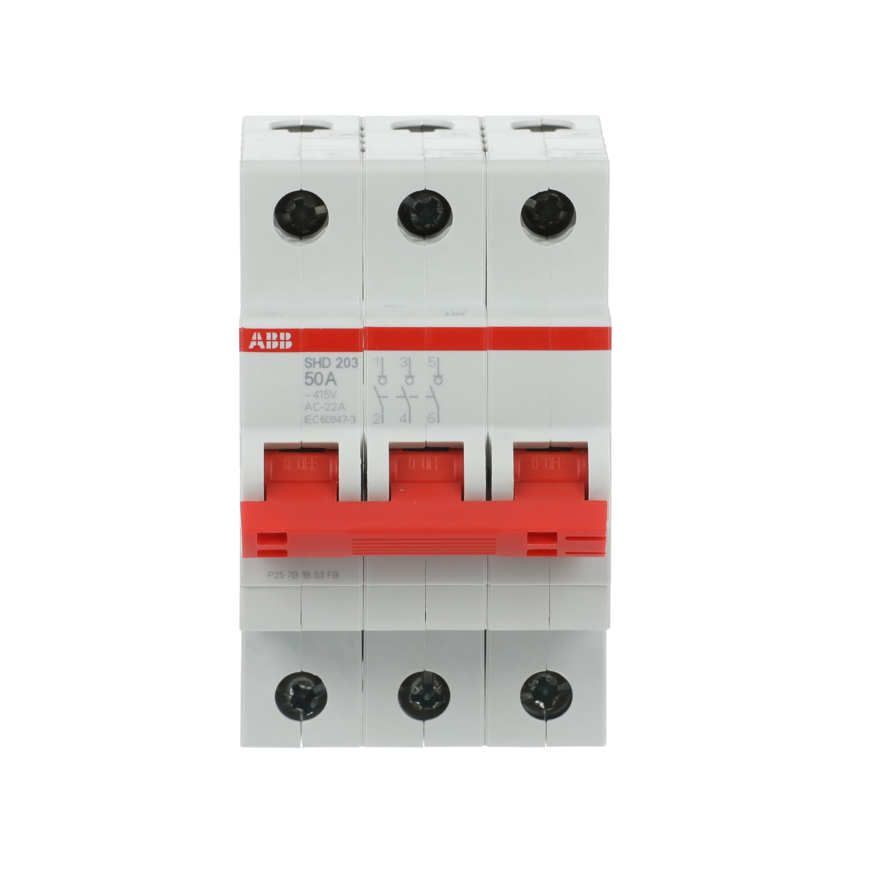 ABB ABB SHD203/50 Selective main line circuit breaker