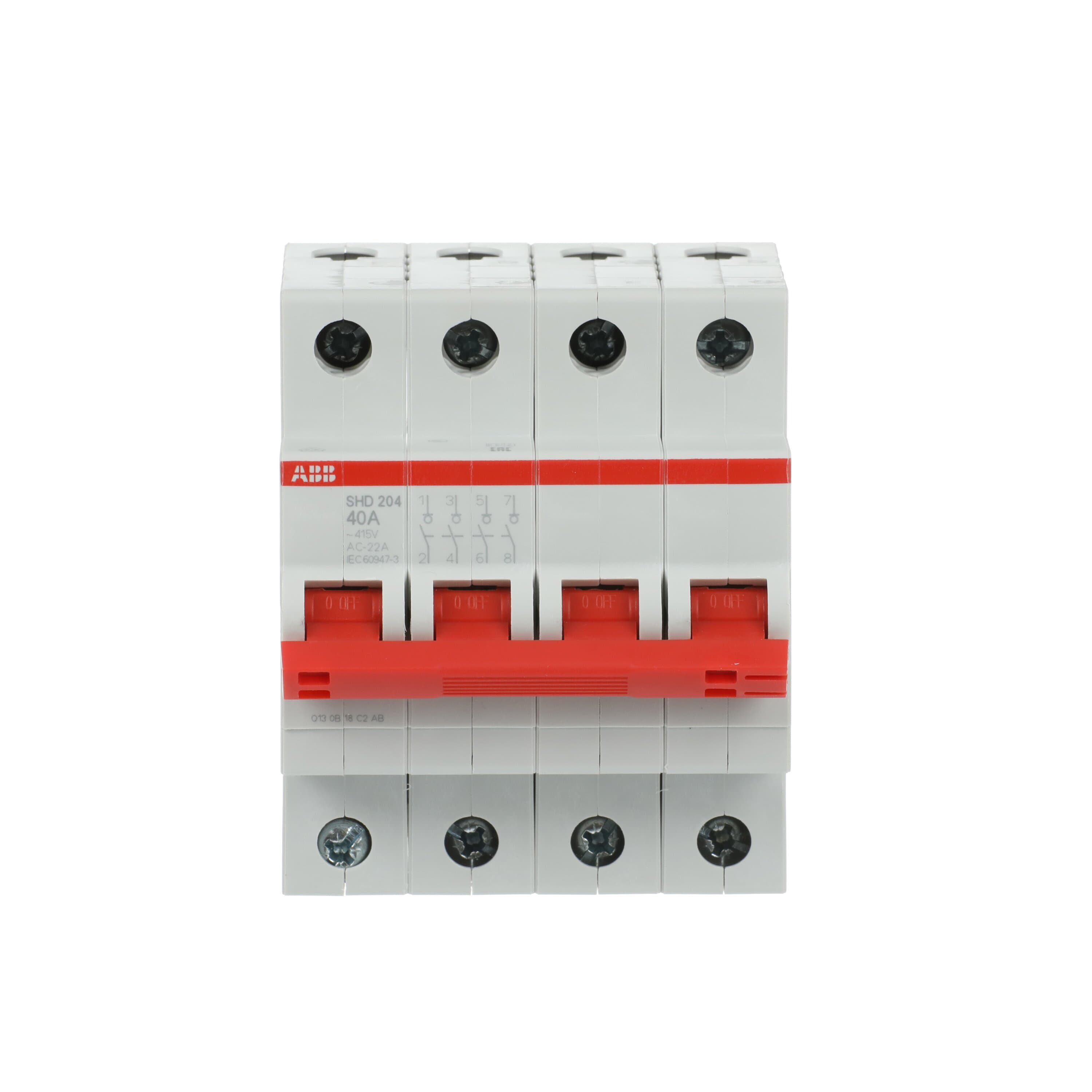 ABB ABB SHD204/40 Selective main line circuit breaker