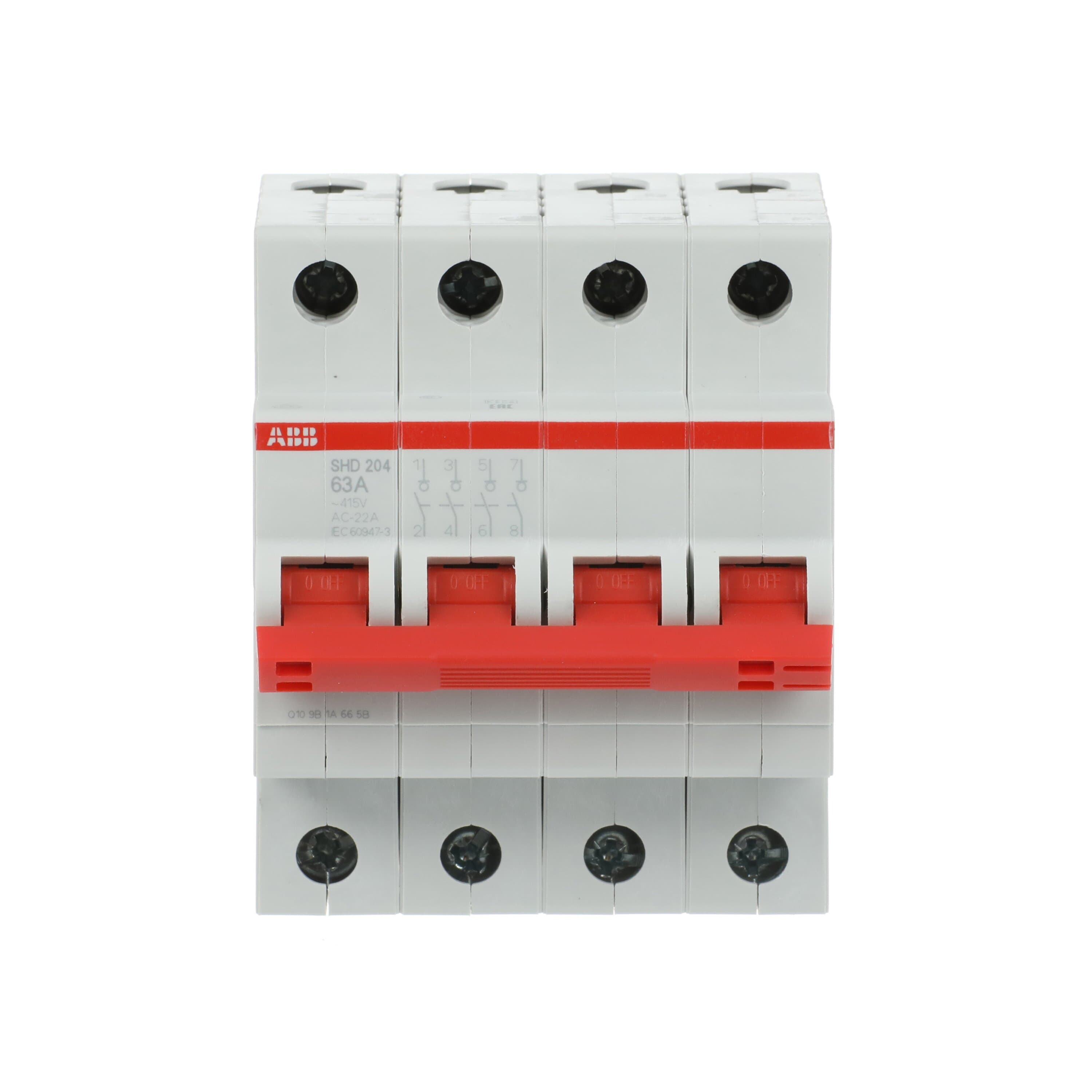 ABB ABB SHD204/63 Selective main line circuit breaker