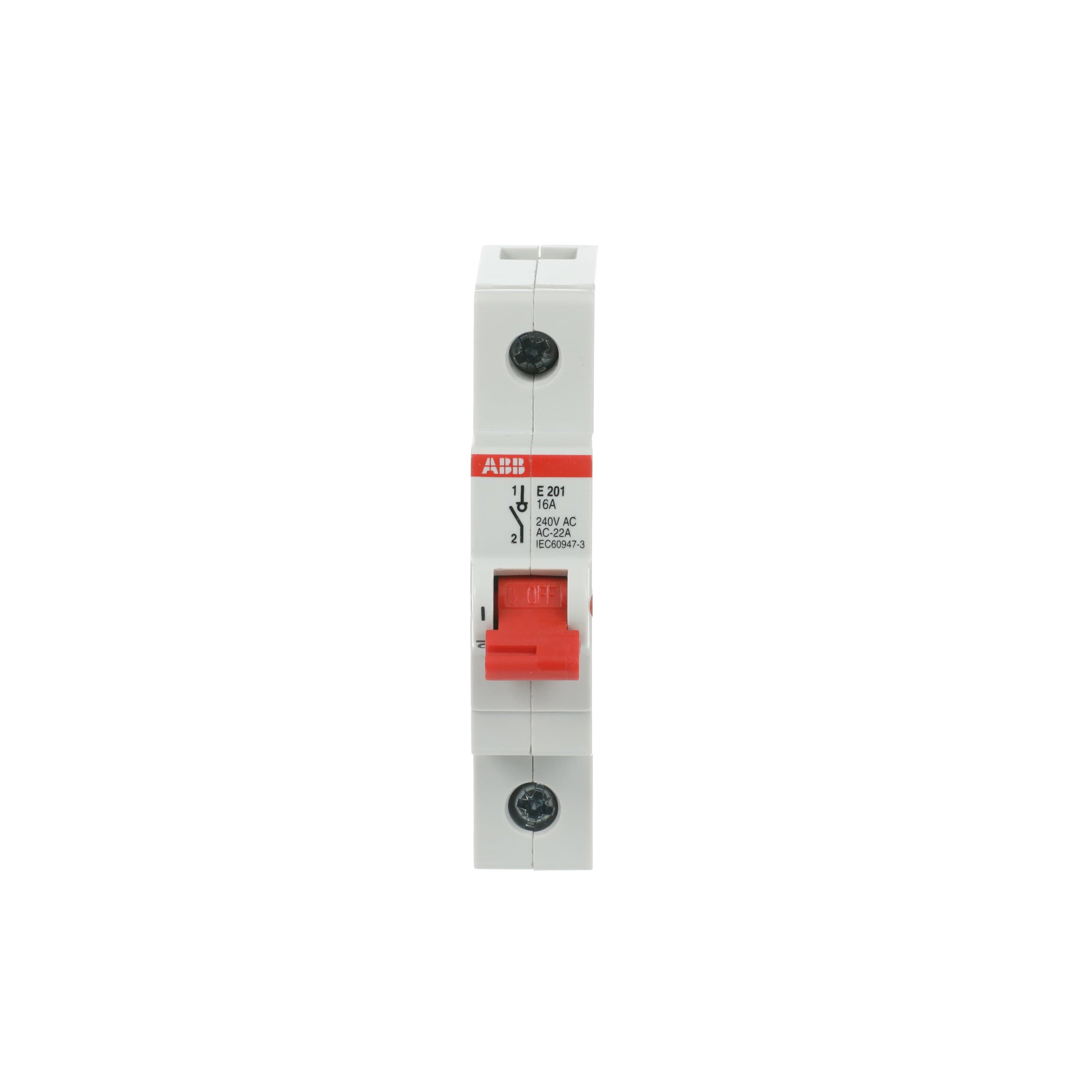 ABB ABB E201/16R Selective main line circuit breaker