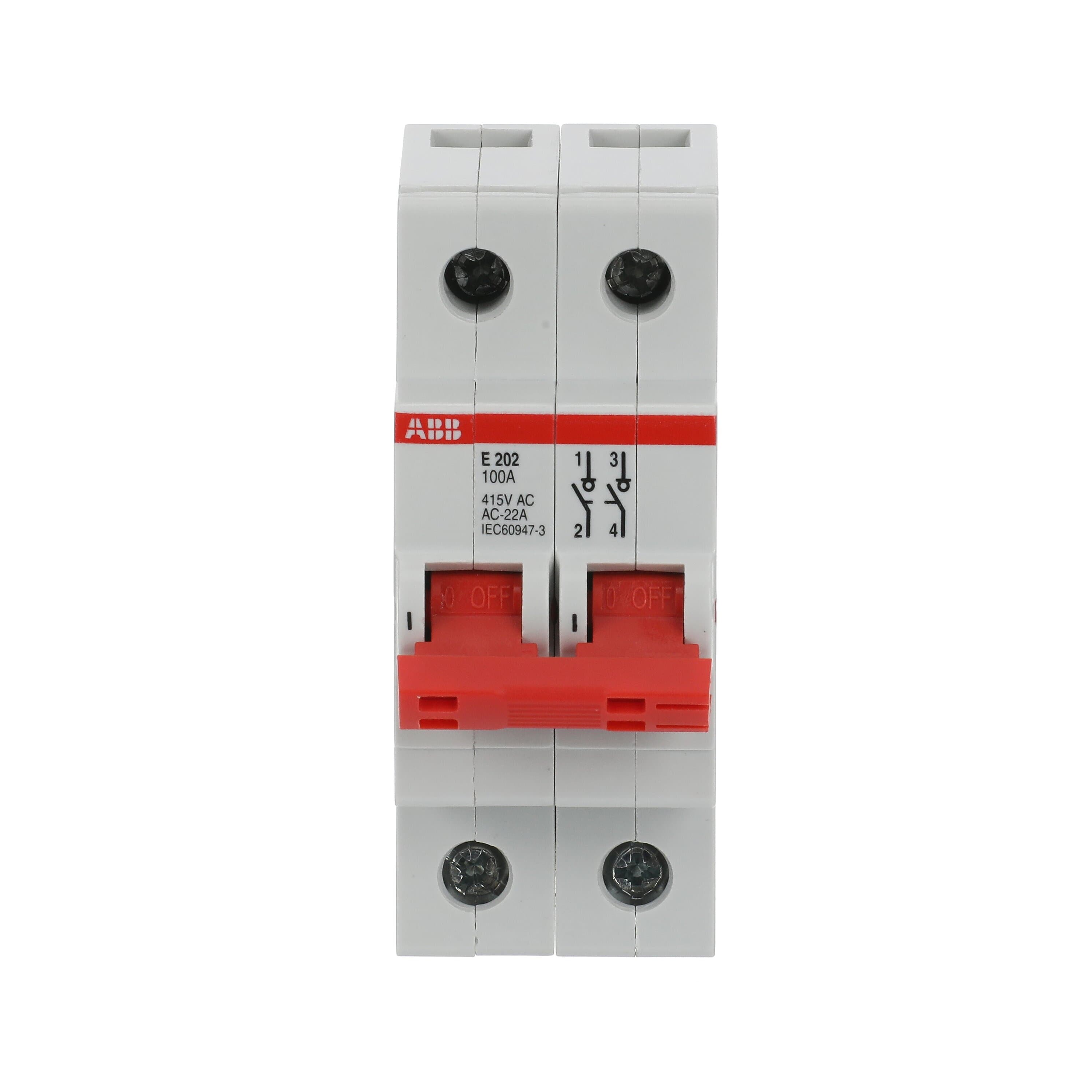 ABB ABB E202/100R Selective main line circuit breaker