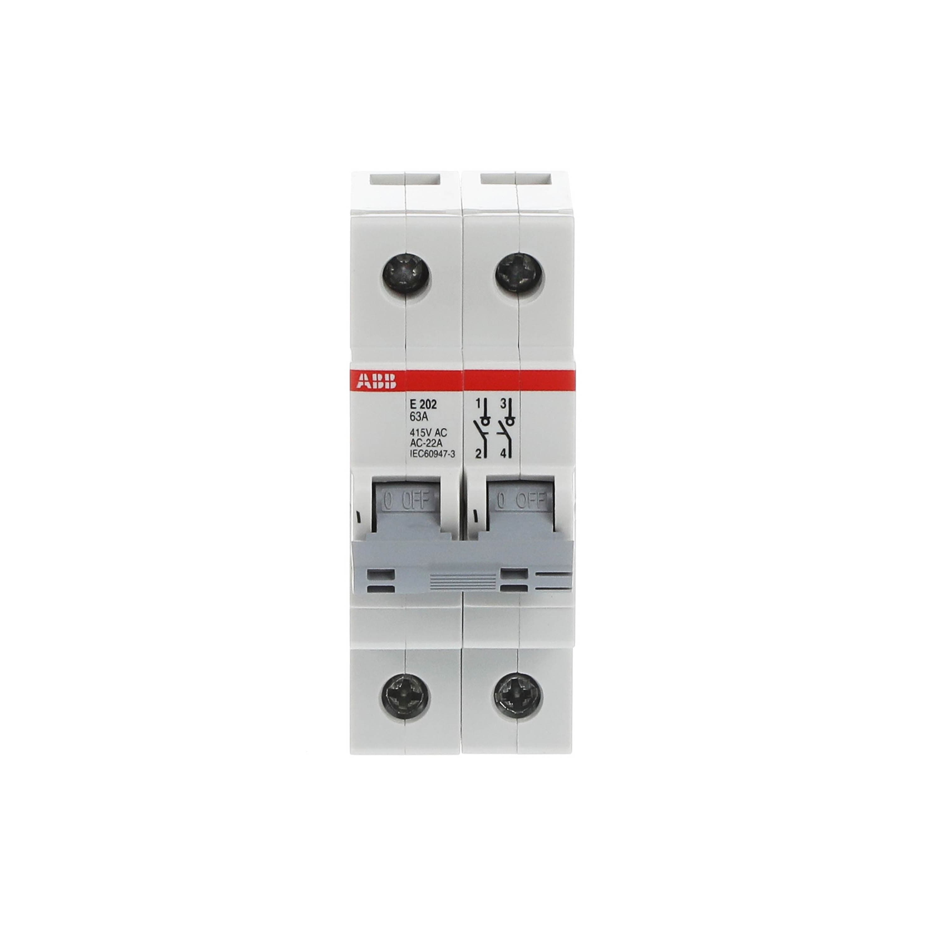 ABB ABB E202/63G Selective main line circuit breaker