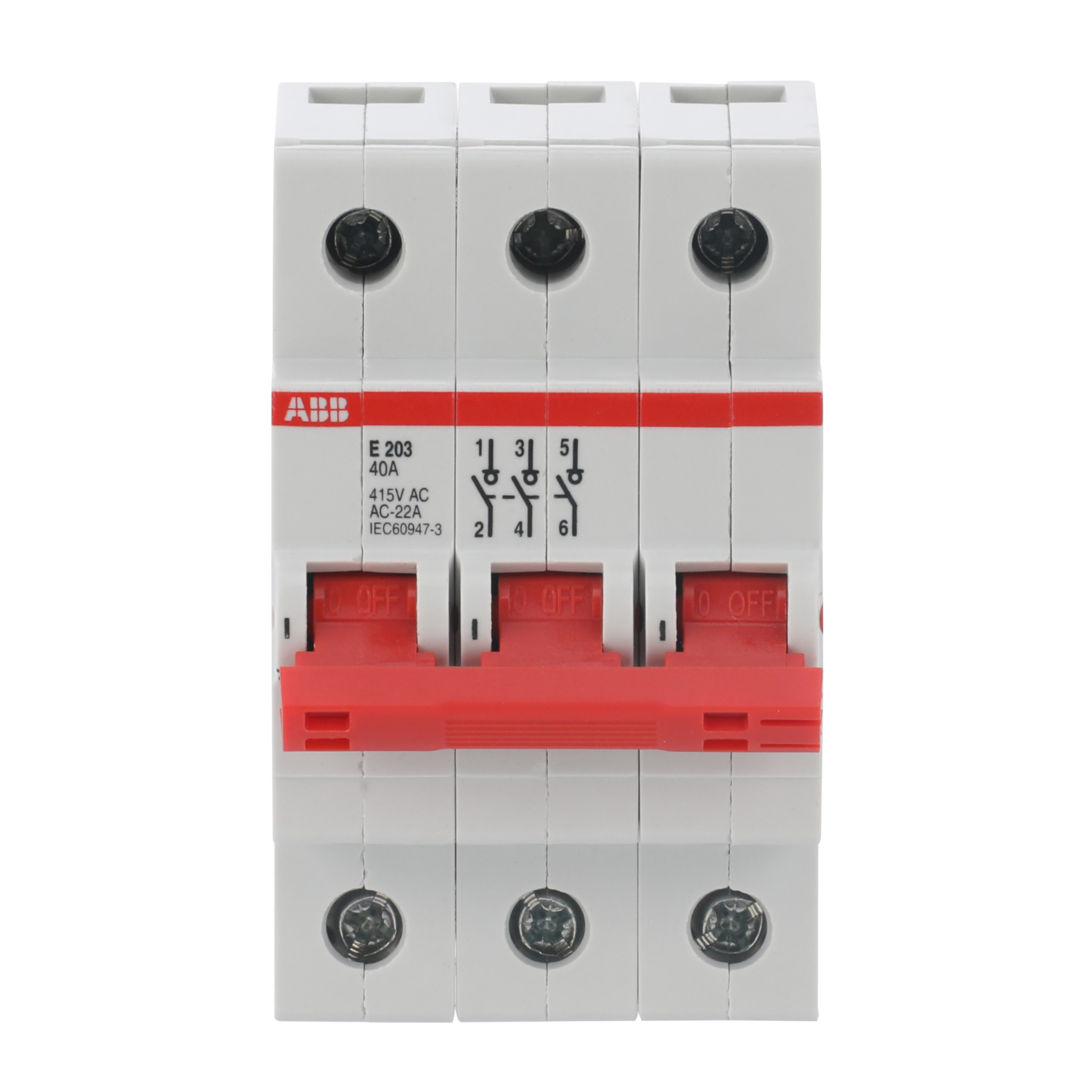 ABB ABB E203/40R Selective main line circuit breaker
