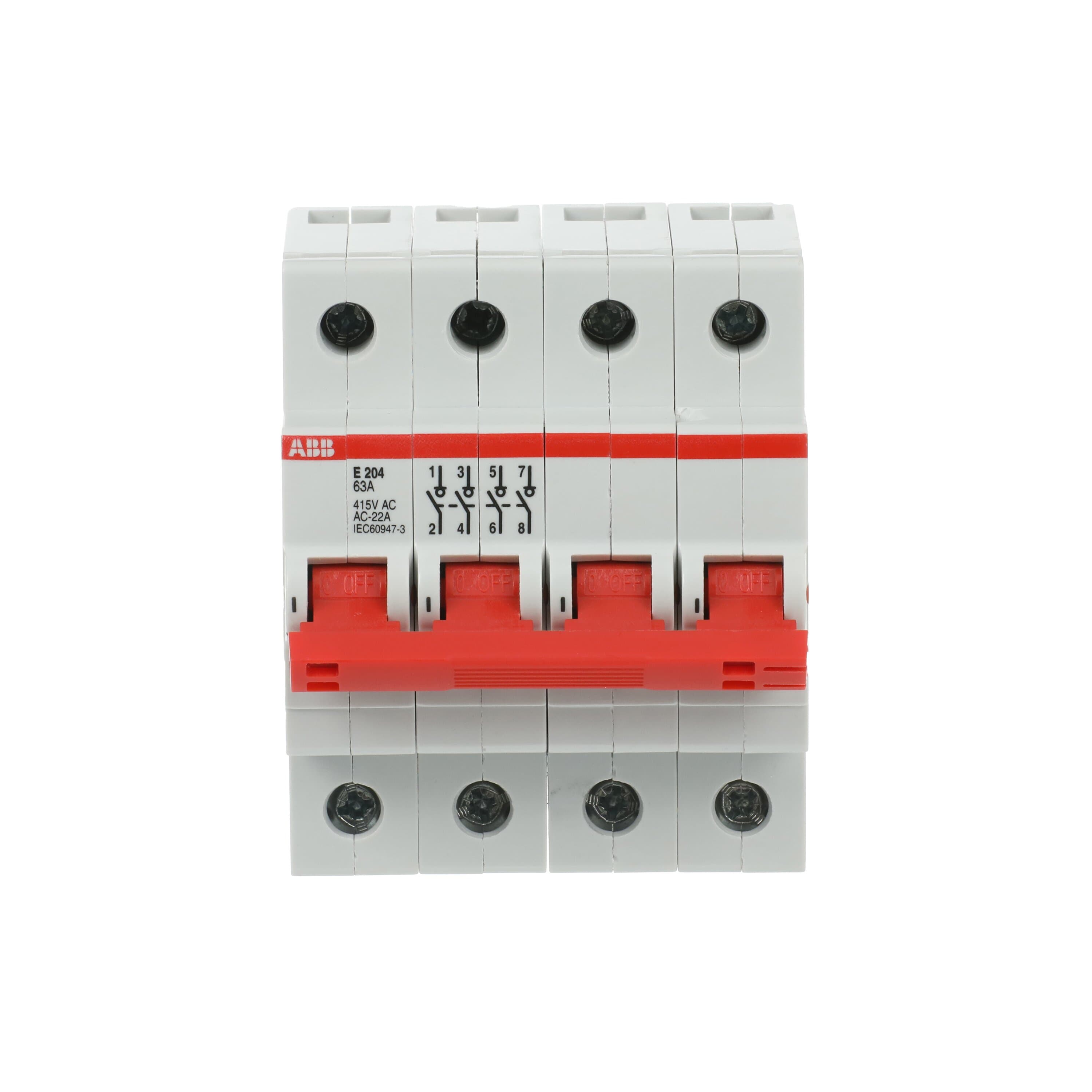 ABB ABB E204/63R Selective main line circuit breaker