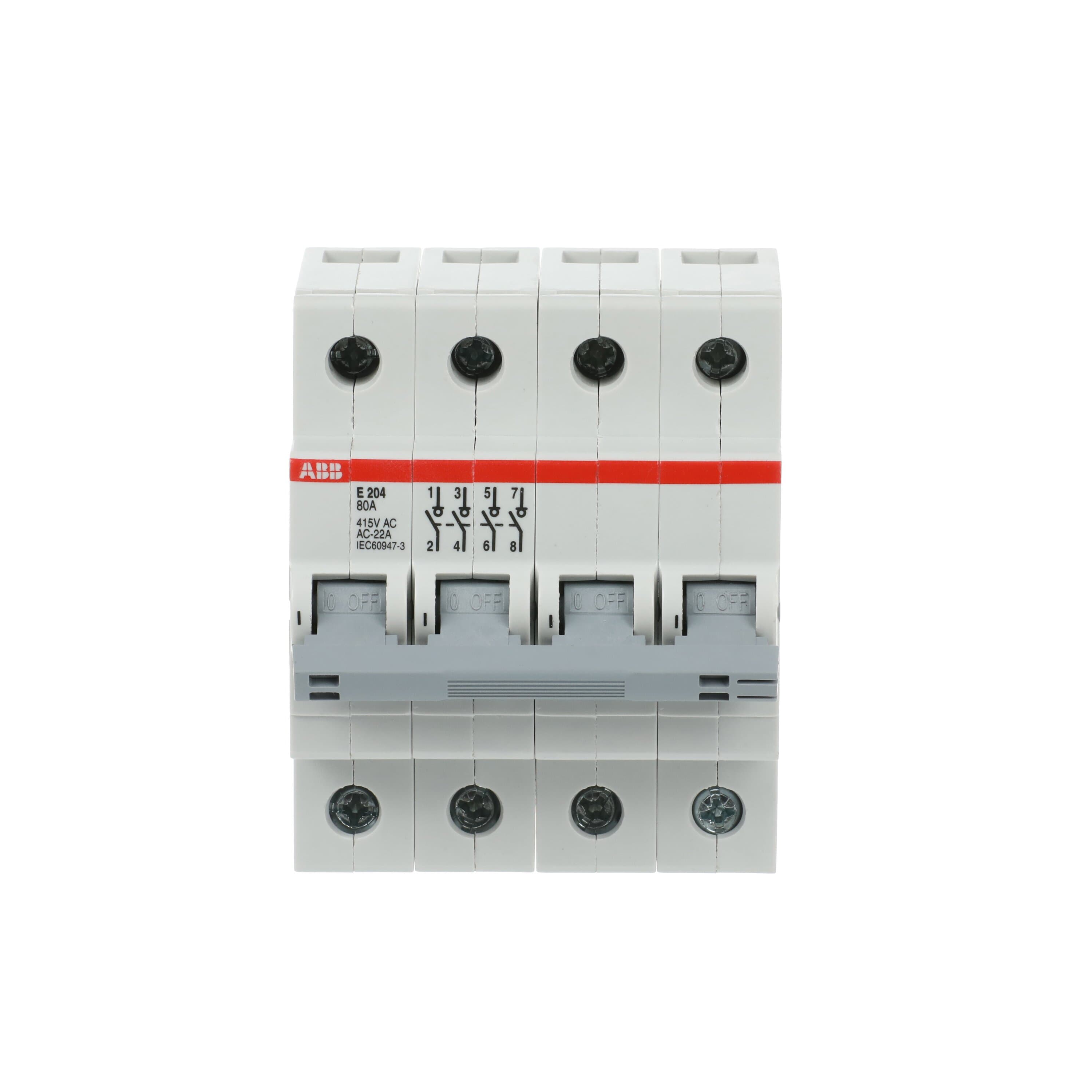 ABB ABB E204/80G Selective main line circuit breaker