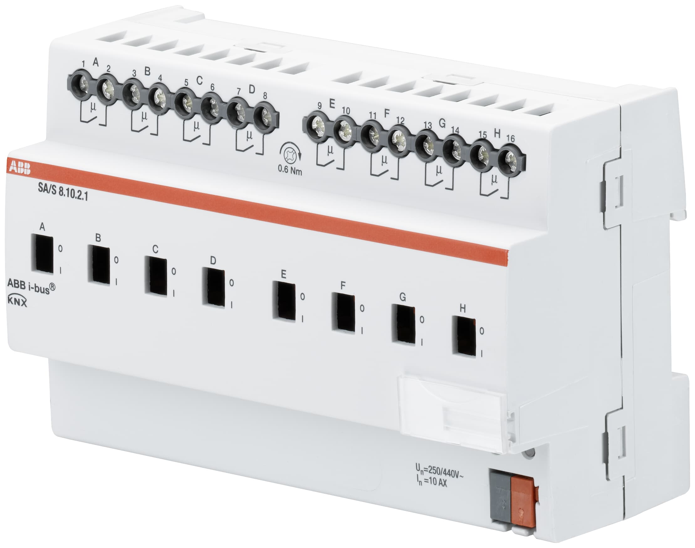 ABB ABB SA/S8.10.2.1 Switch actuator for bus system