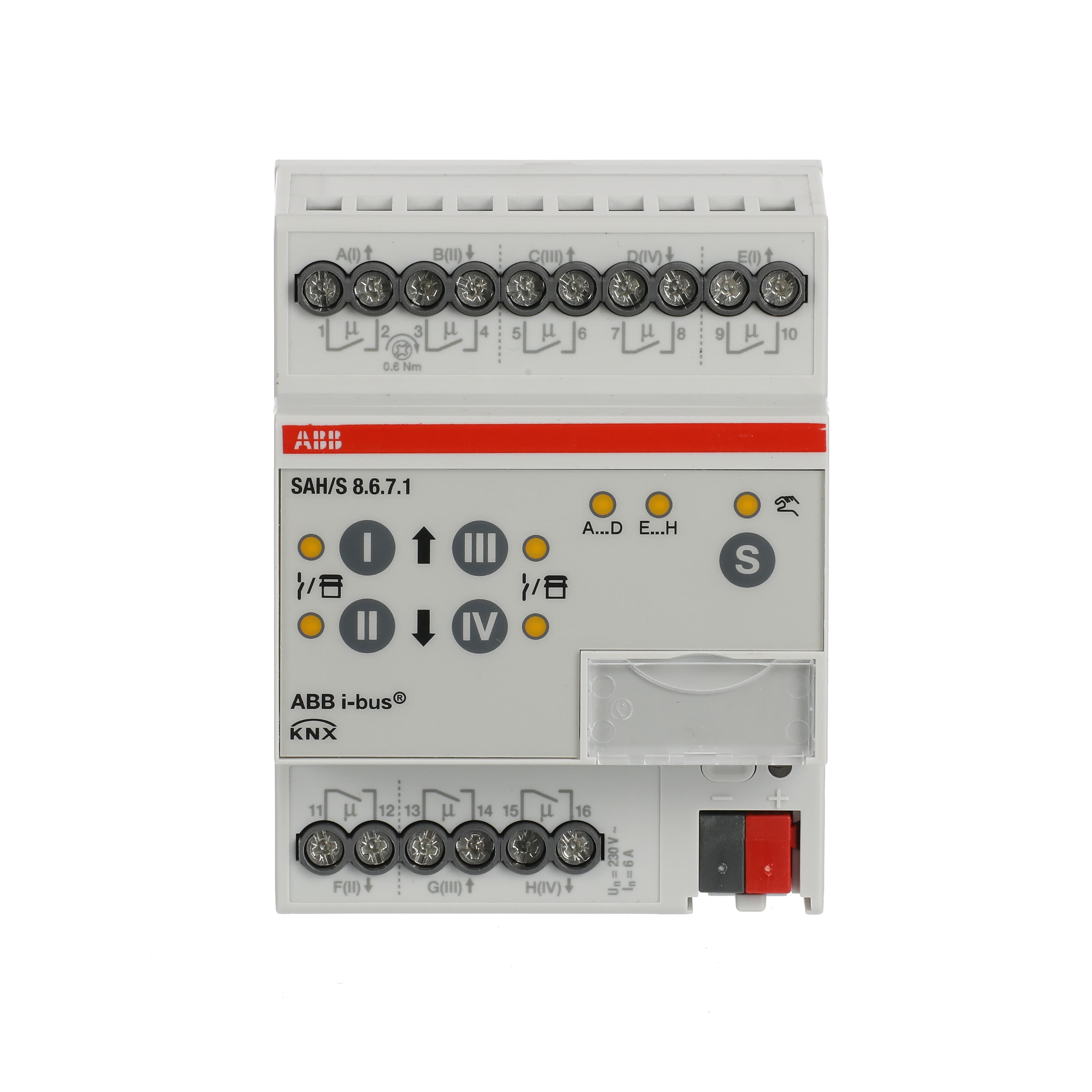 ABB ABB SAH/S8.6.7.1 Switch actuator for bus system