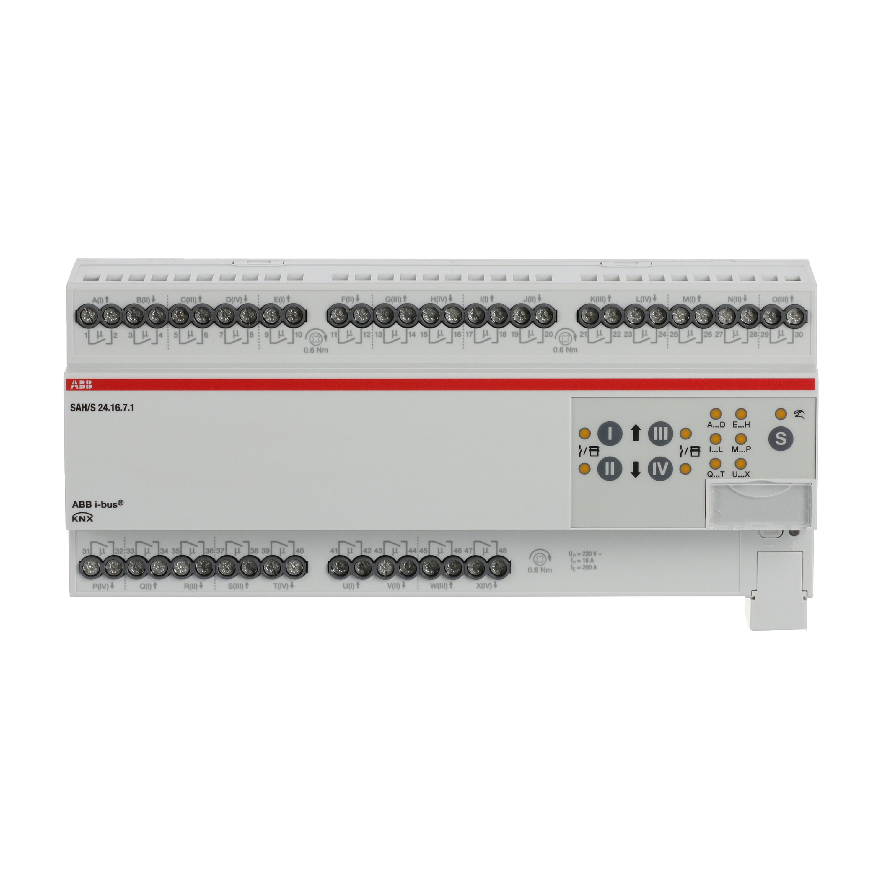 ABB ABB SAH/S24.16.7.1 Switch actuator for bus system