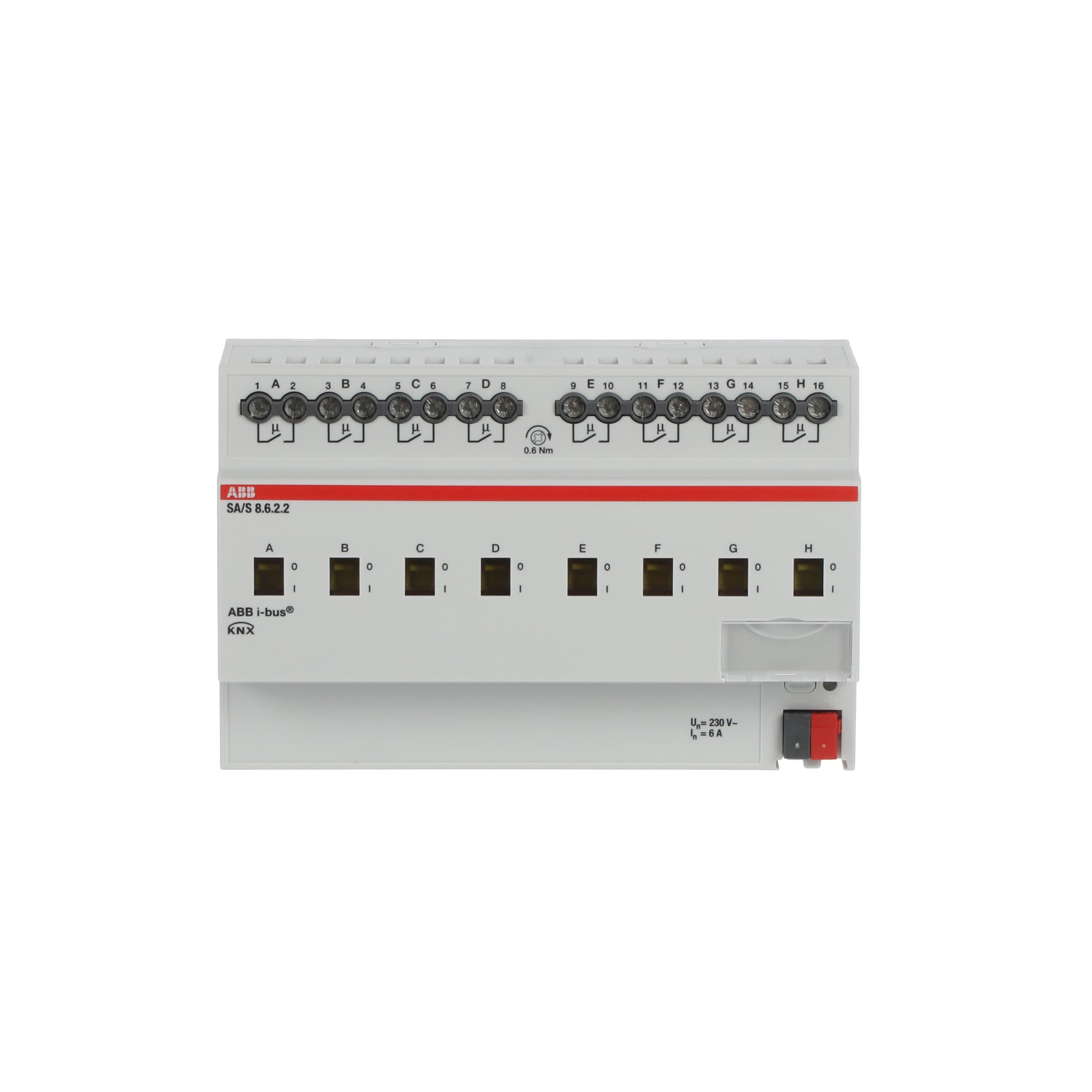 ABB ABB SA/S8.6.2.2 Switch actuator for bus system