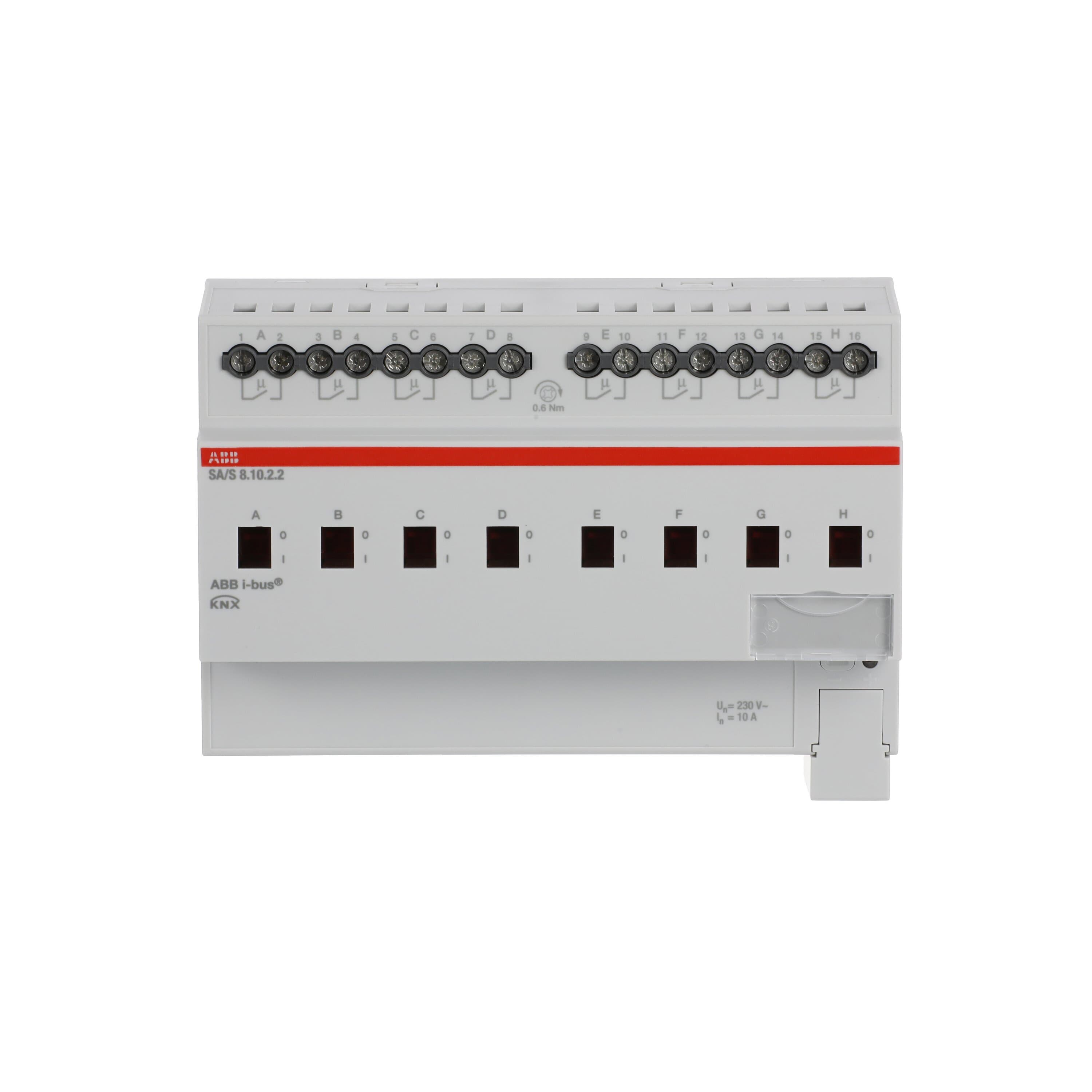 ABB ABB SA/S8.10.2.2 Switch actuator for bus system