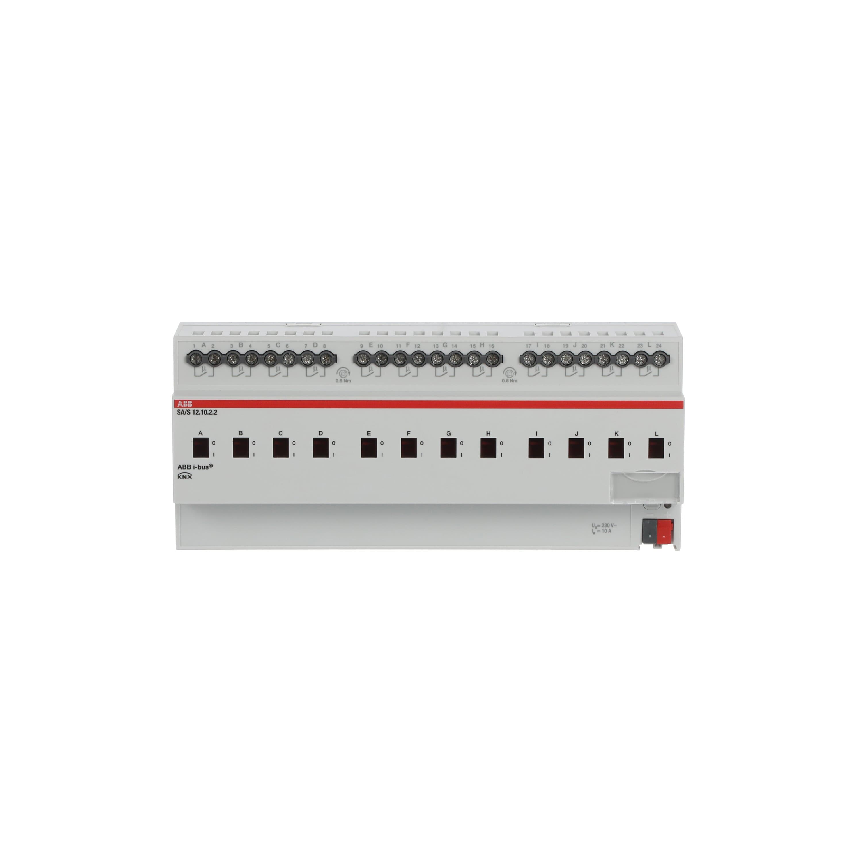 ABB ABB SA/S12.10.2.2 Switch actuator for bus system