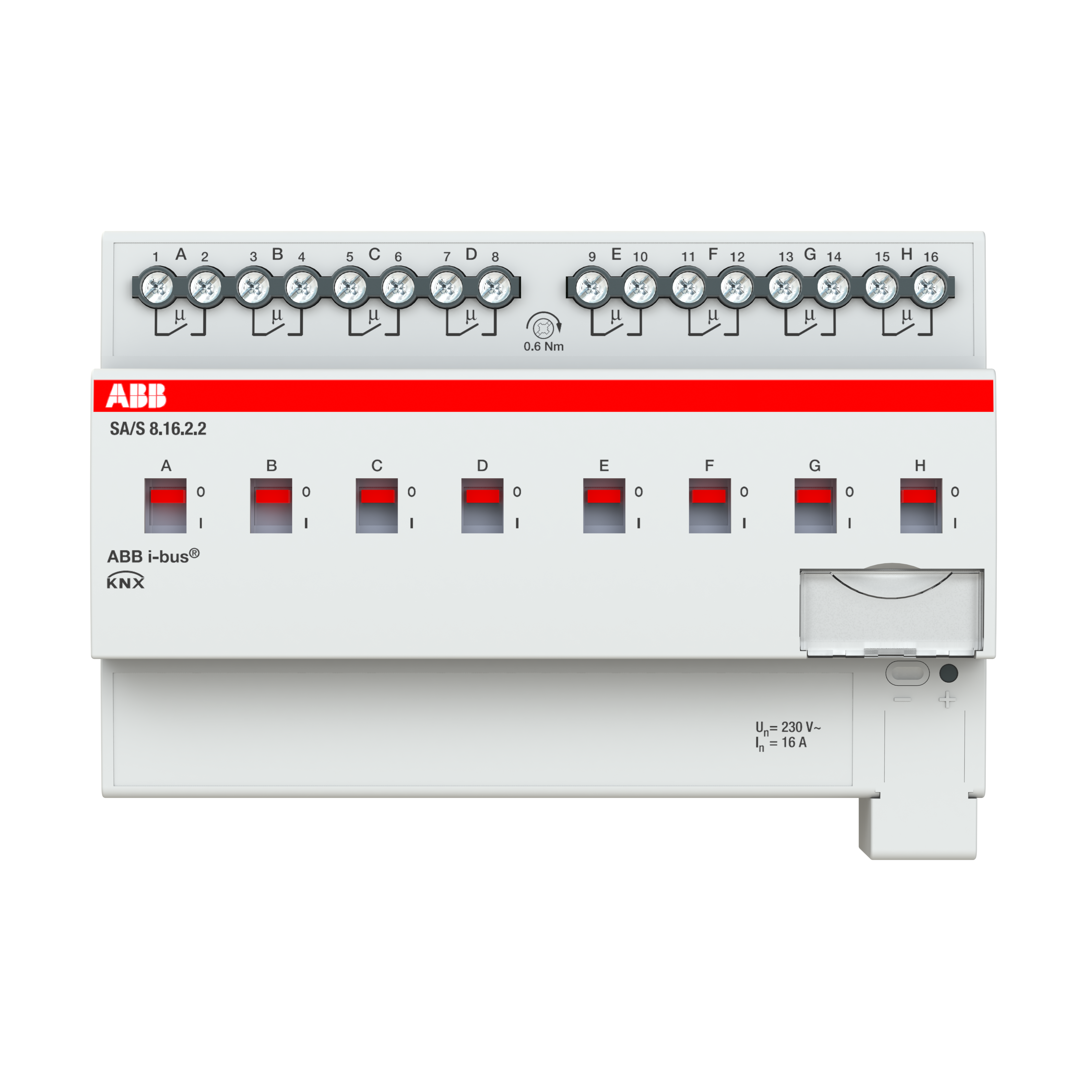 ABB ABB SA/S8.16.2.2 Switch actuator for bus system