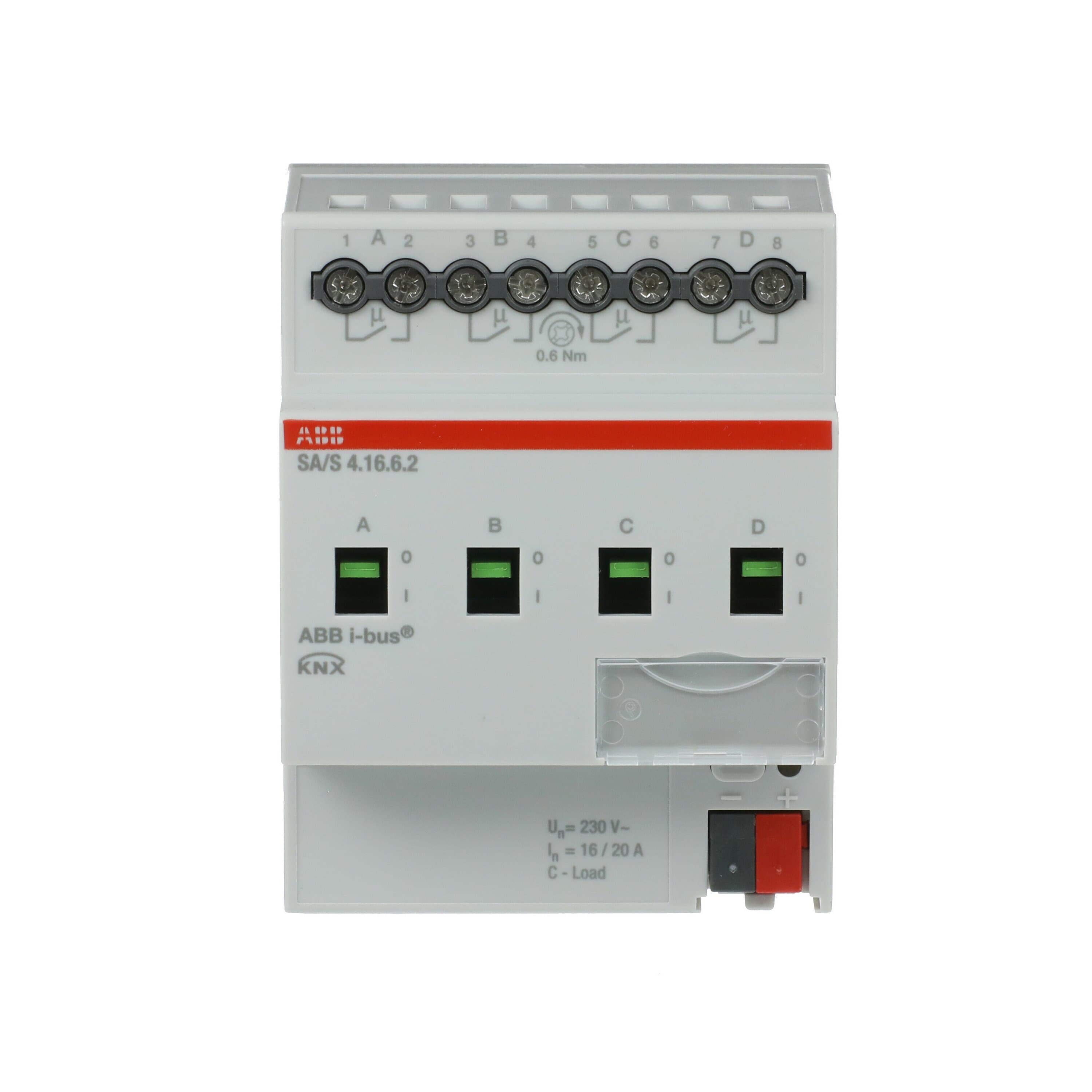 ABB ABB SA/S4.16.6.2 Switch actuator for bus system