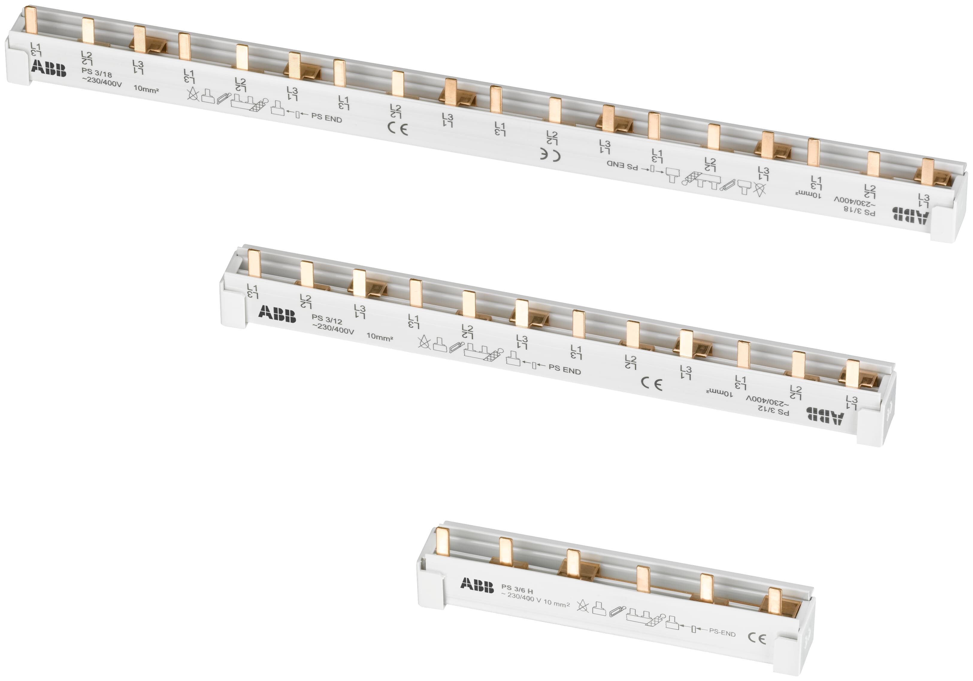 ABB ABB PS3/60/16A PS3/60/16 A, 16mm² Busbar