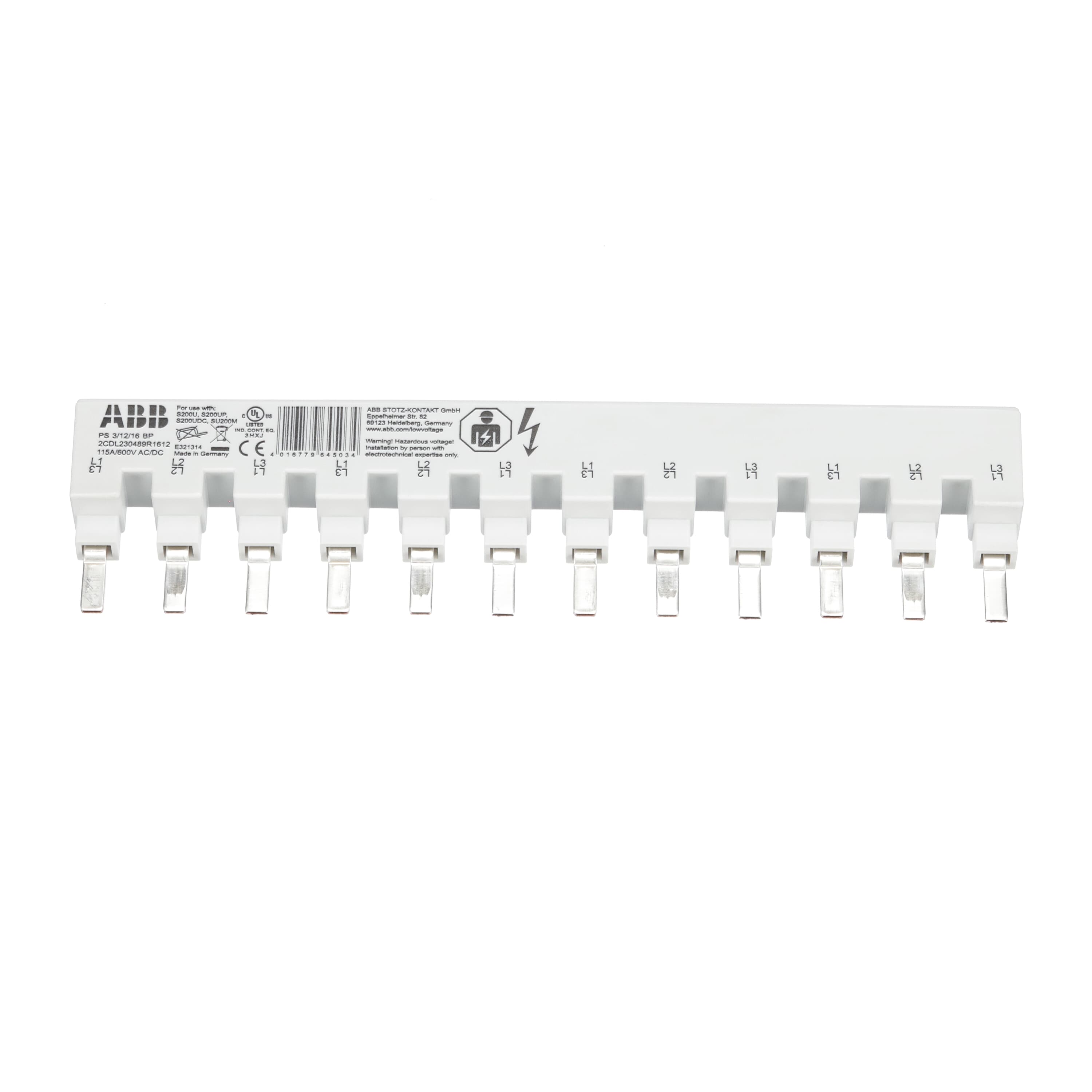 ABB ABB PS3/12/16BP Busbar PS3/12/16BP