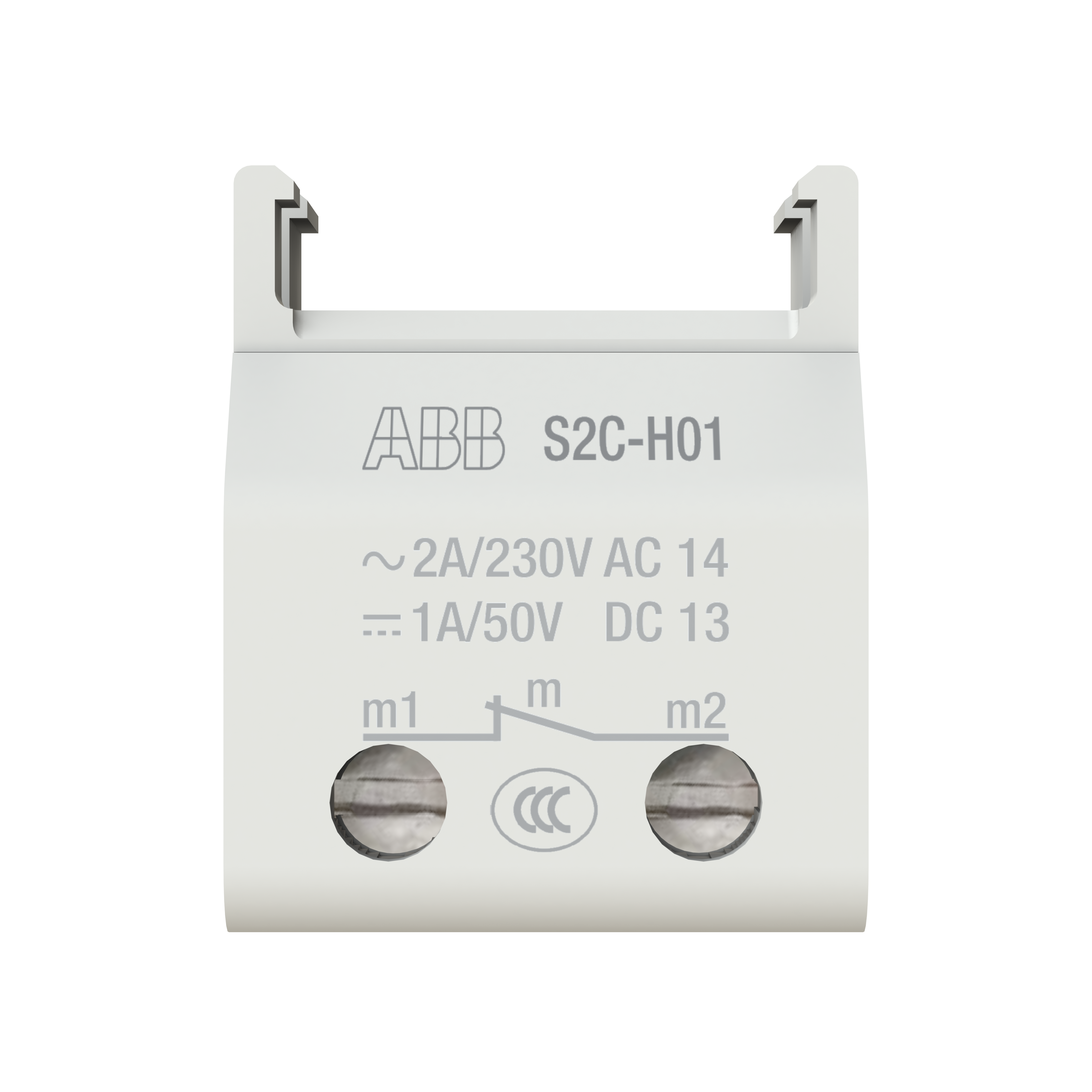 ABB ABB S2C-H01 Bottom-fitting auxiliary contact S2C-H01 Bottom-fitting auxiliary contact 1NC