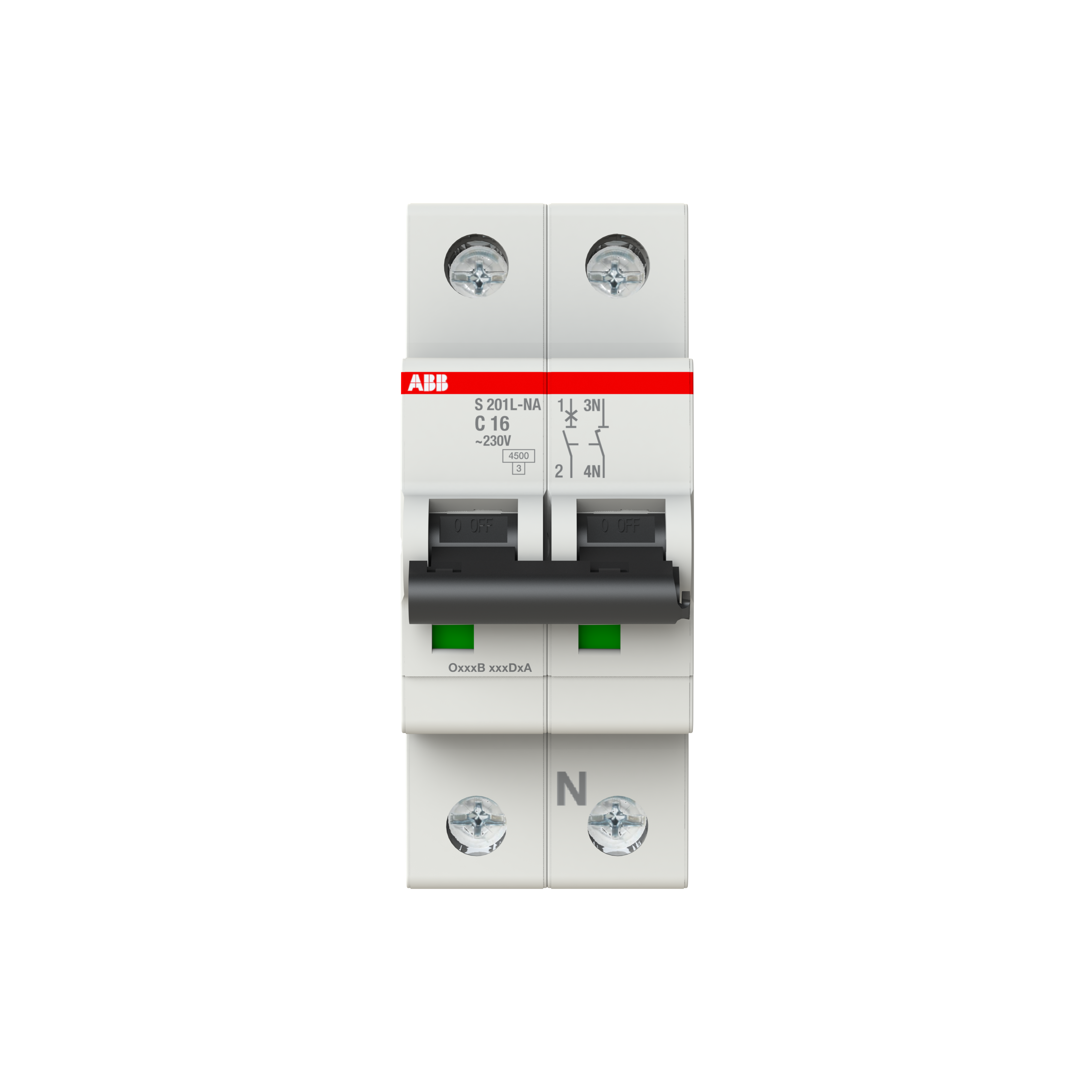 ABB ABB S201L-C16NA Miniature circuit breaker (MCB)