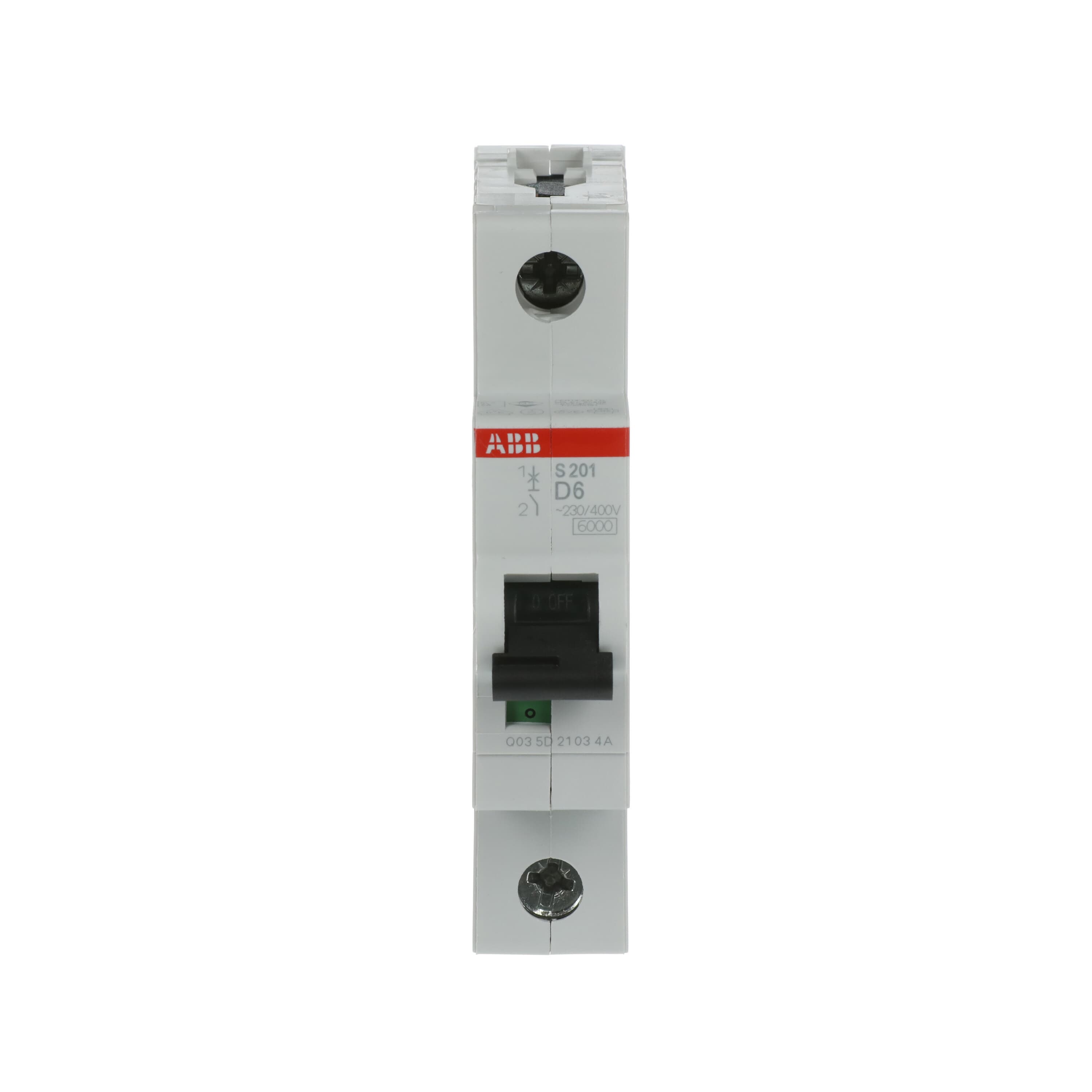 ABB ABB S201-D6 Miniature circuit breaker (MCB)