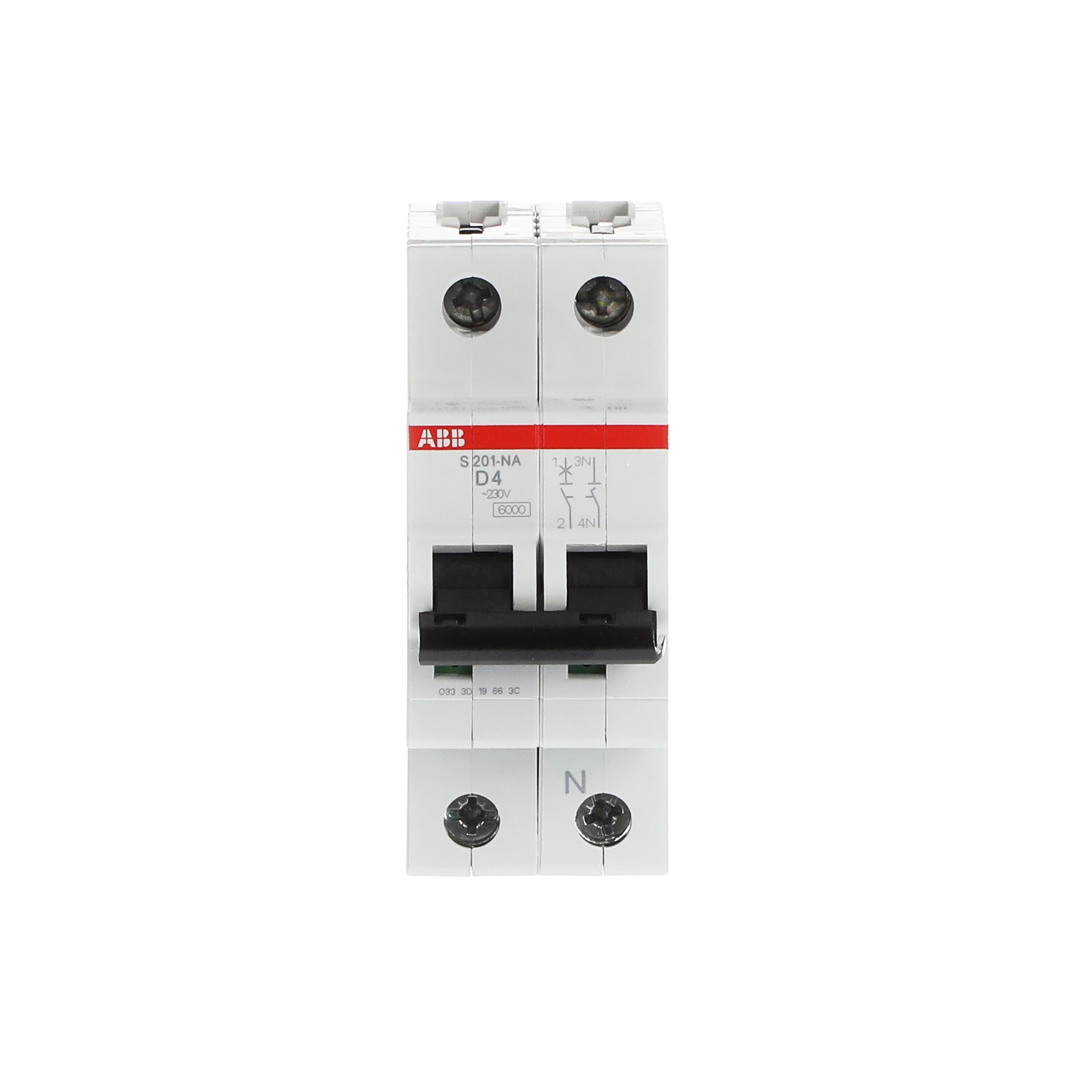 ABB ABB S201-D4NA Miniature circuit breaker (MCB)