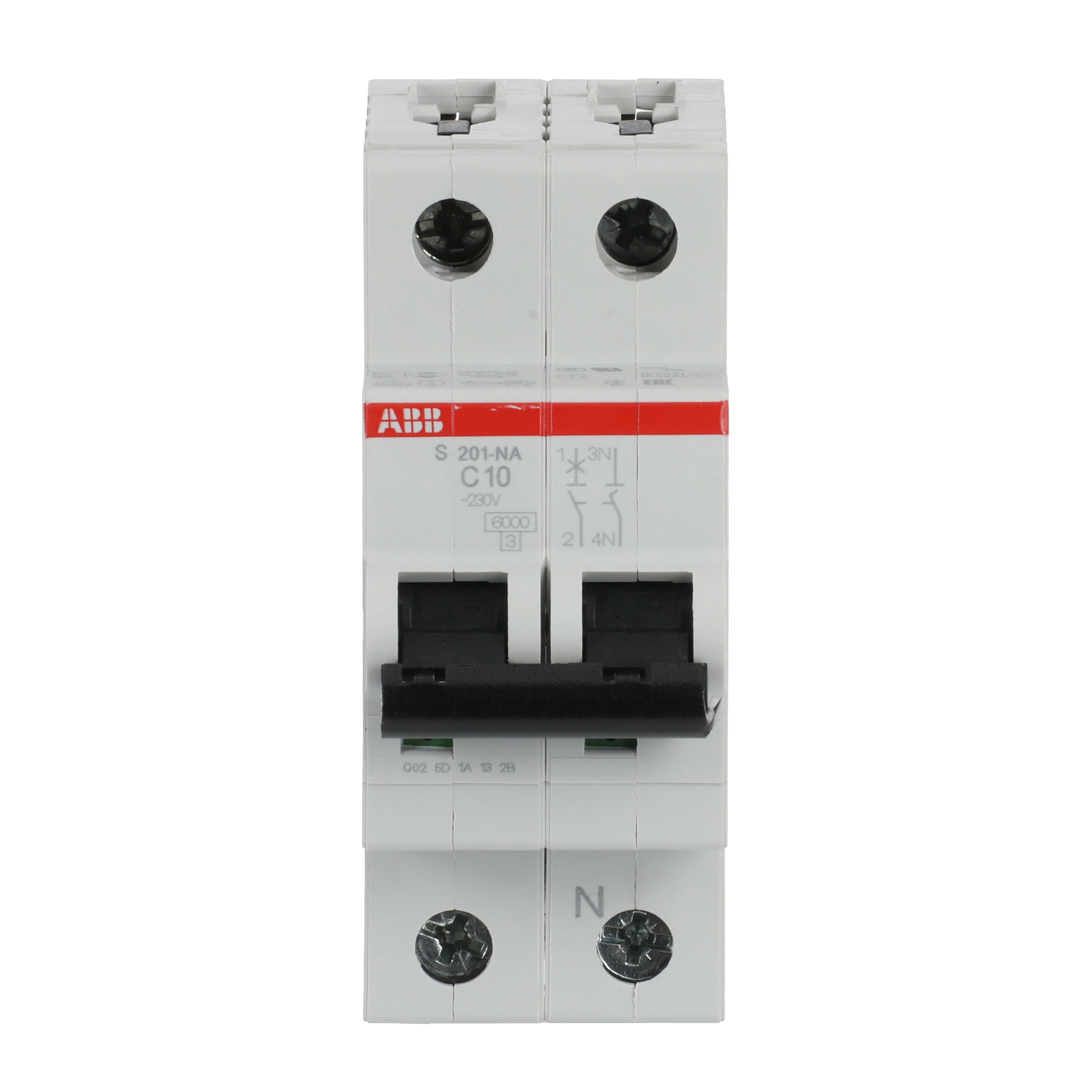 ABB ABB S201-C10NA Miniature circuit breaker (MCB)