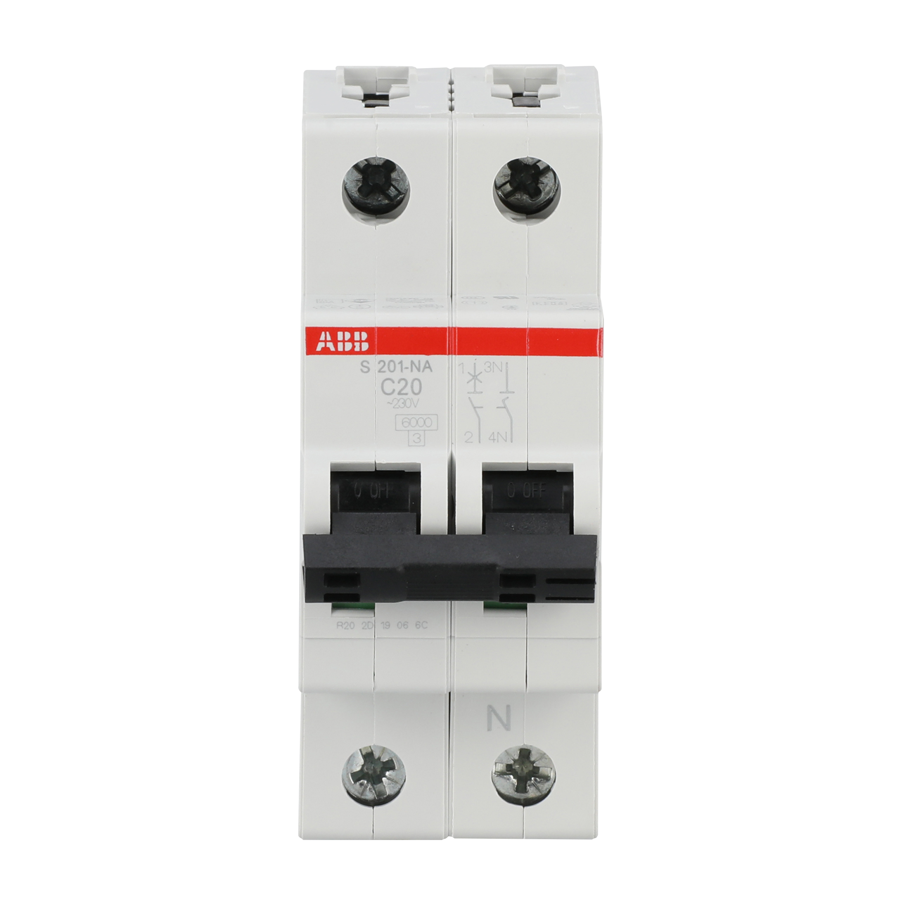 ABB ABB S201-C20NA Miniature circuit breaker (MCB)