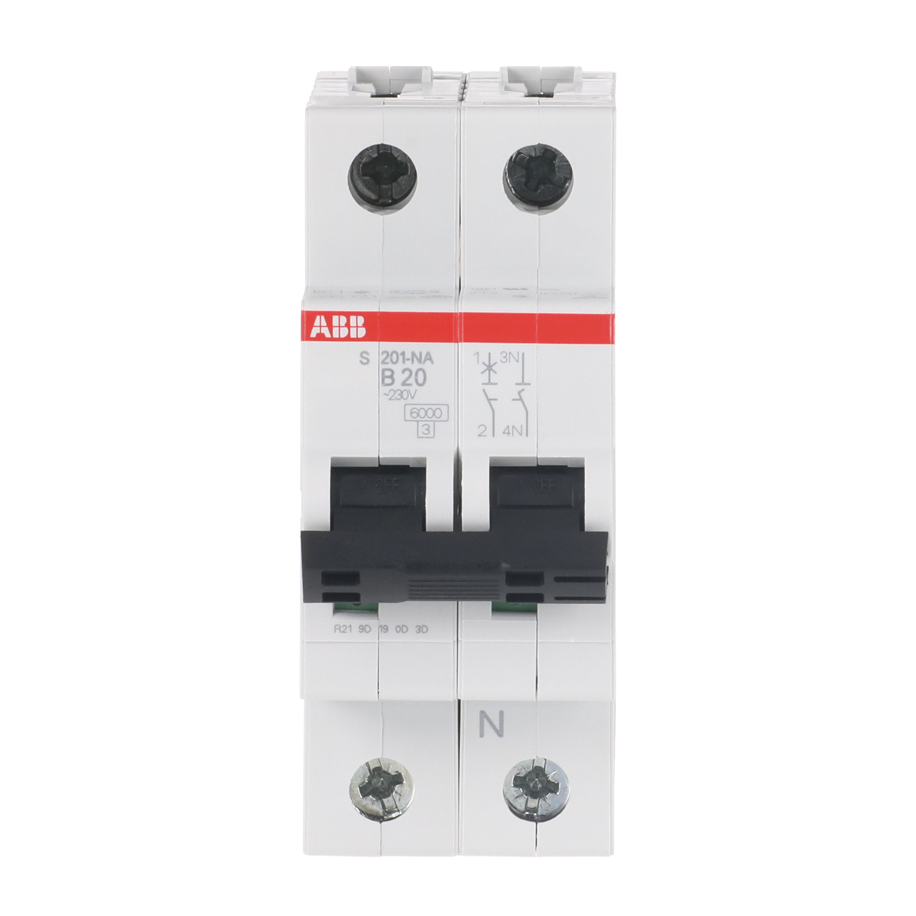 ABB ABB S201-B20NA Miniature circuit breaker (MCB)