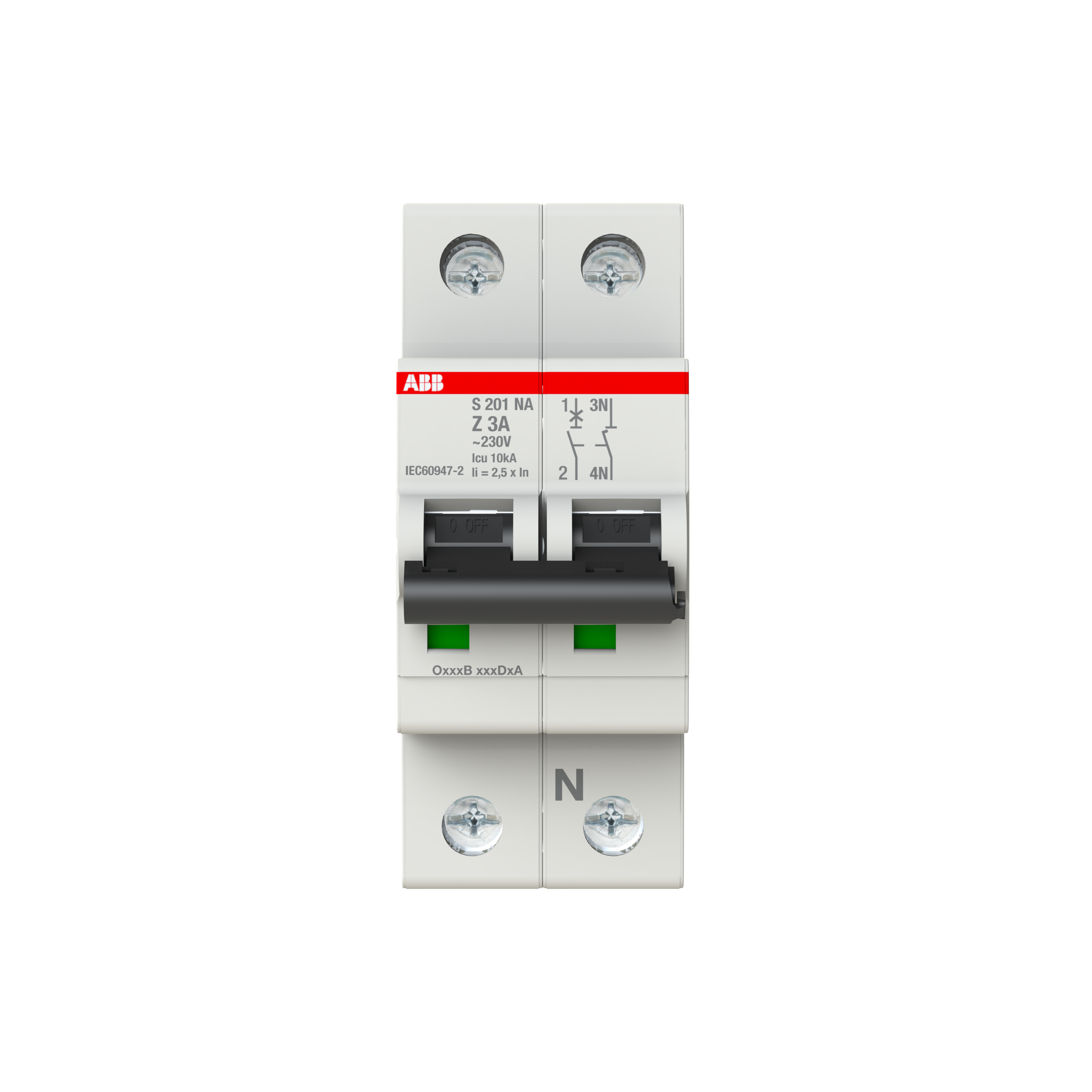ABB ABB S201-Z3NA Miniature circuit breaker (MCB)