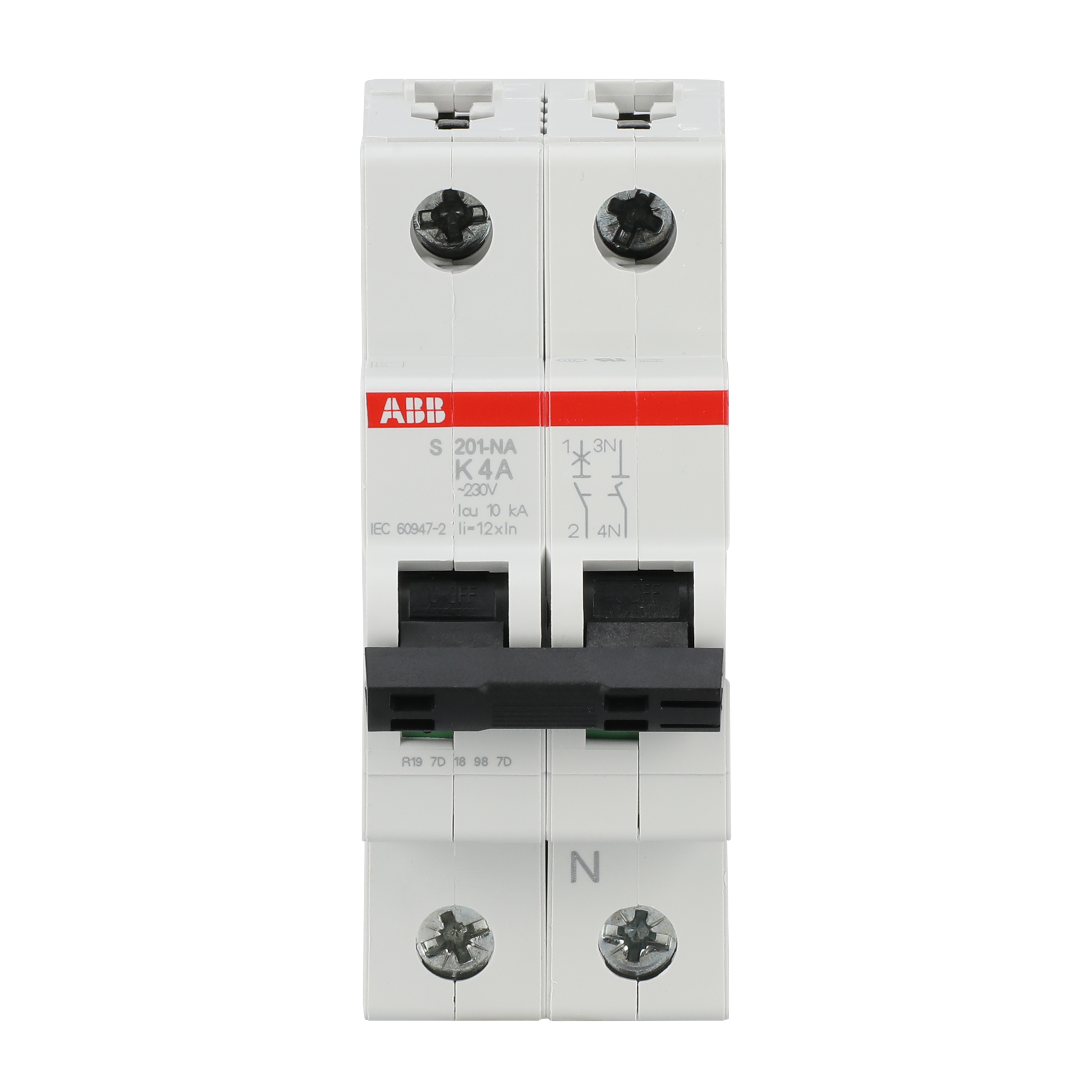 ABB ABB S201-K4NA Miniature circuit breaker (MCB)
