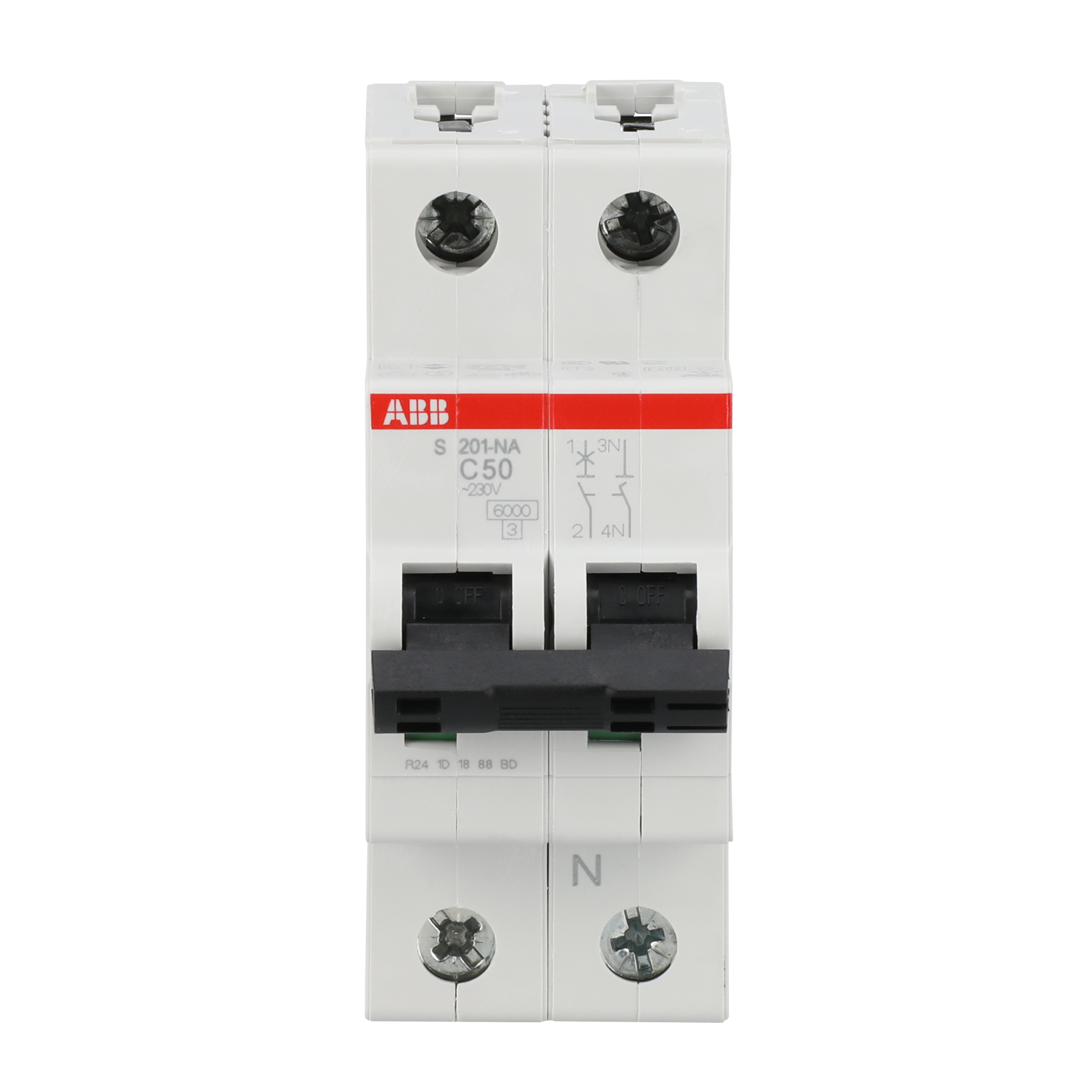ABB ABB S201-C50NA Miniature circuit breaker (MCB)