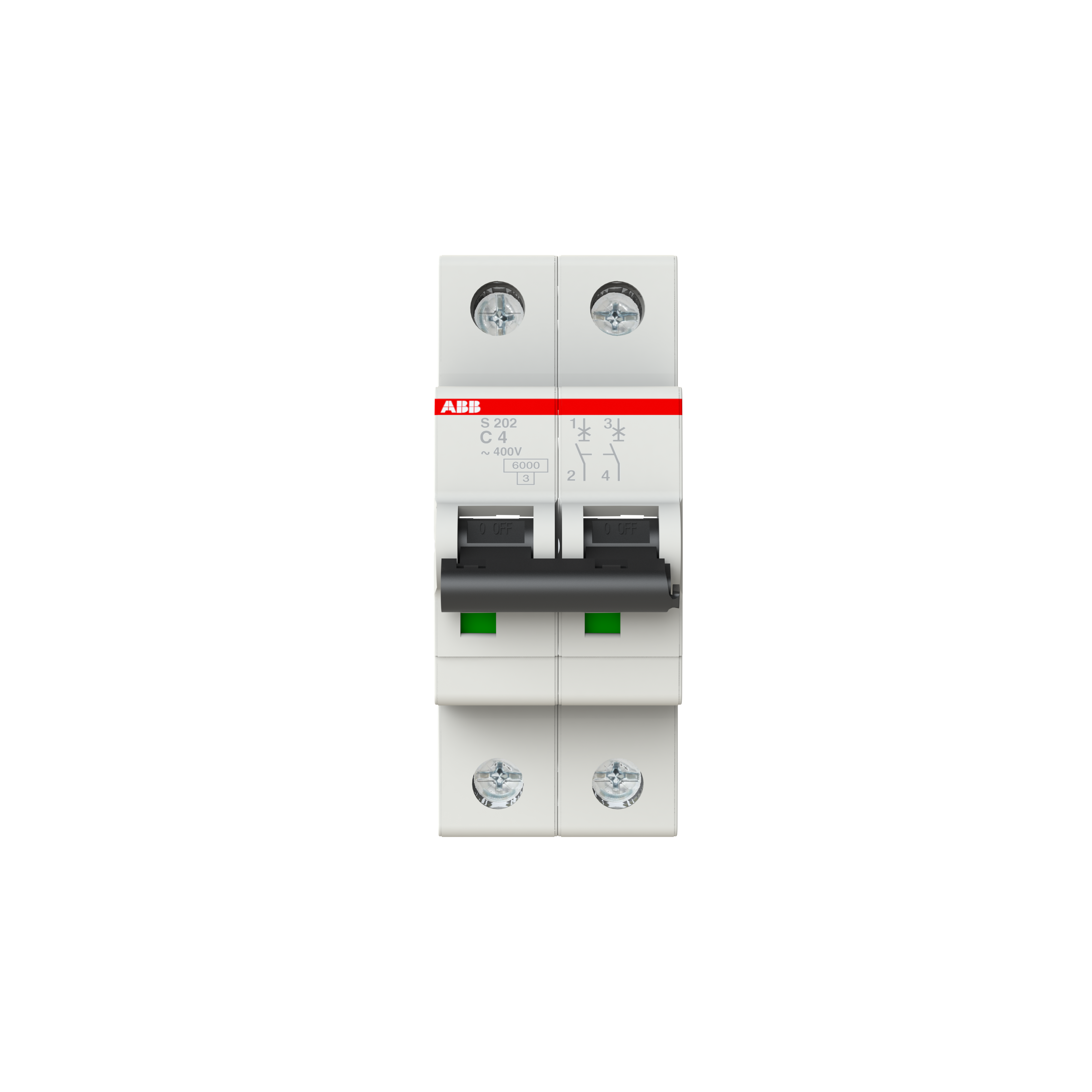 ABB ABB S202-C4 Miniature circuit breaker (MCB)