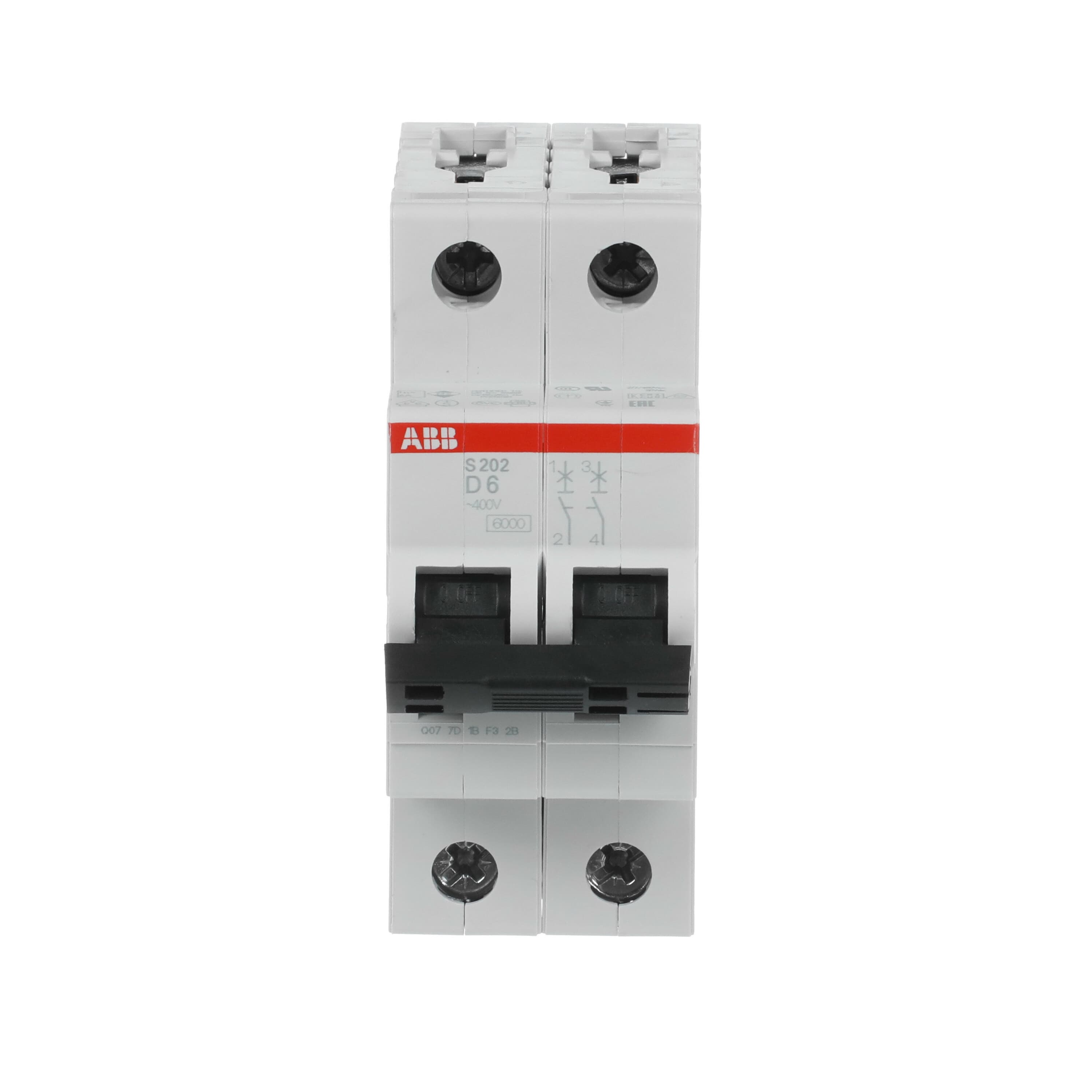ABB ABB S202-D6 Miniature circuit breaker (MCB)
