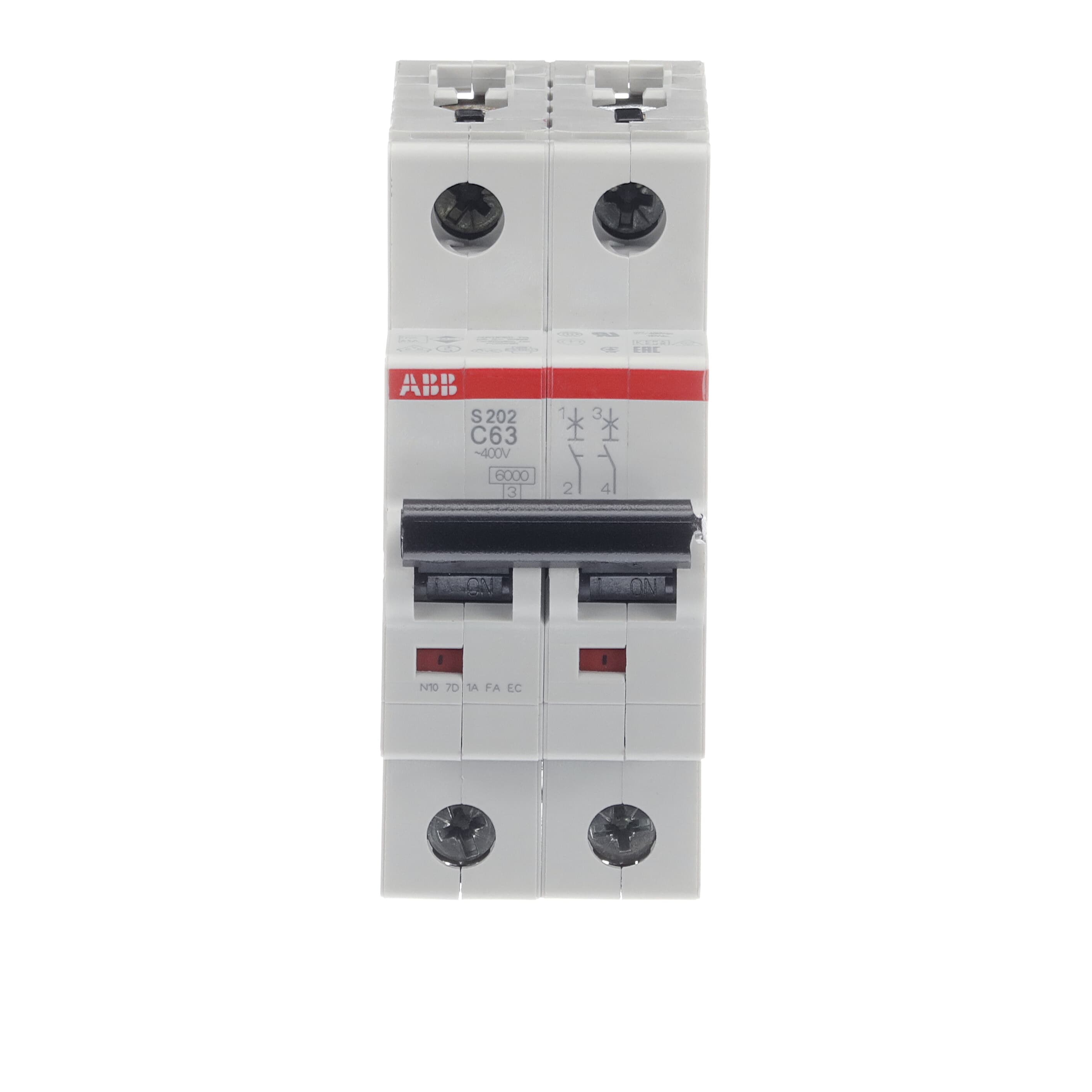 ABB ABB S202-C63 Miniature circuit breaker (MCB)
