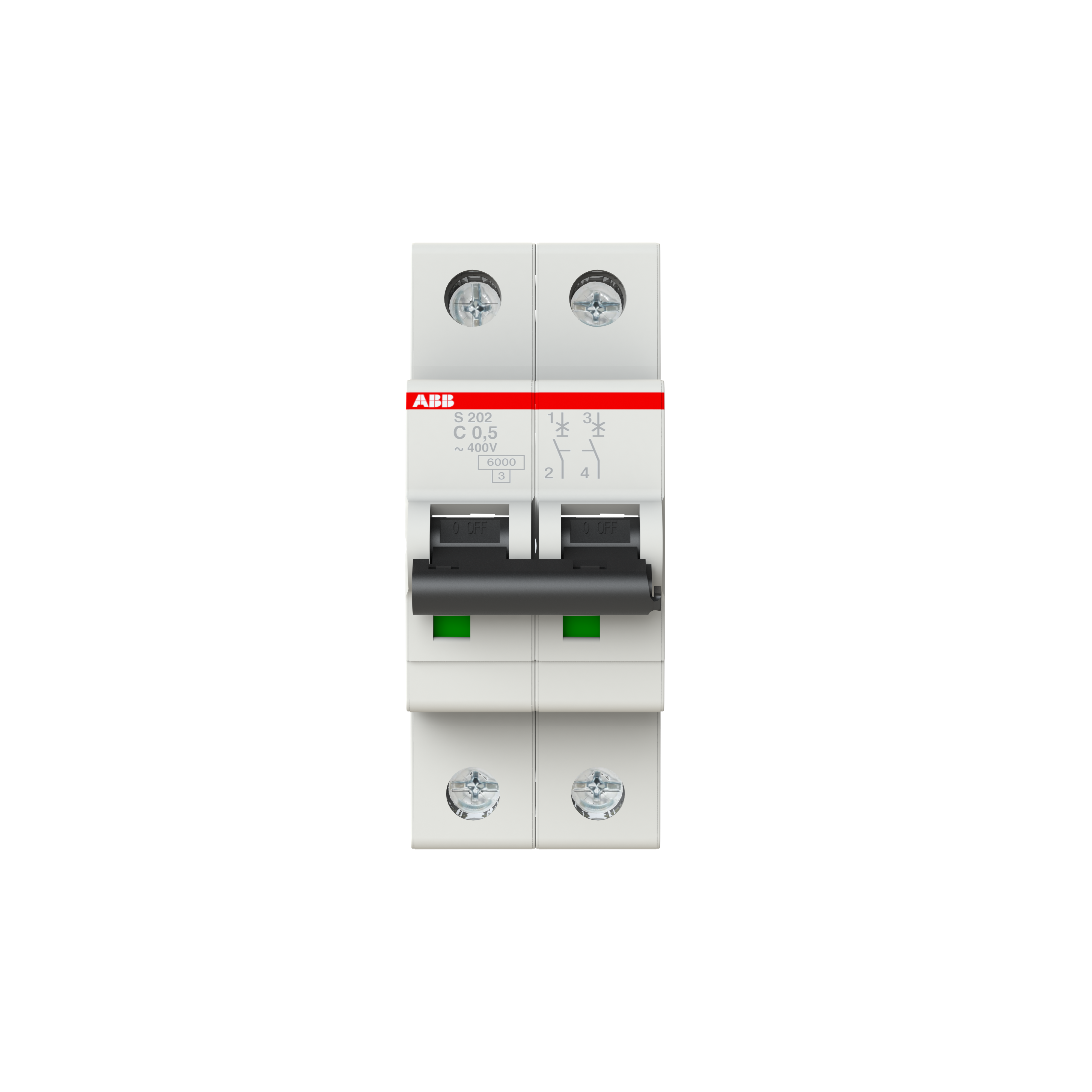 ABB ABB S202-C0.5 Miniature circuit breaker (MCB)