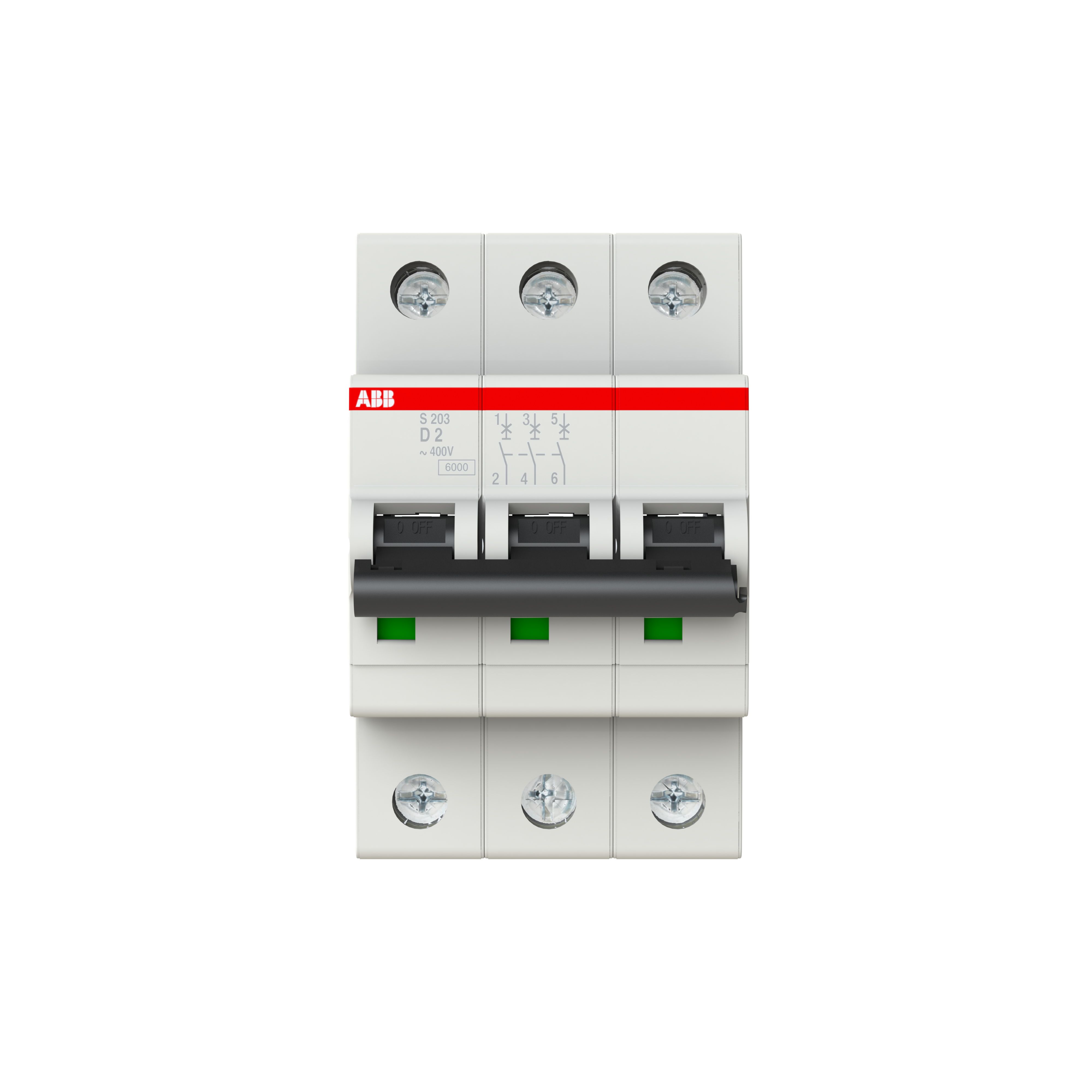 ABB ABB S203-D2 Miniature circuit breaker (MCB)