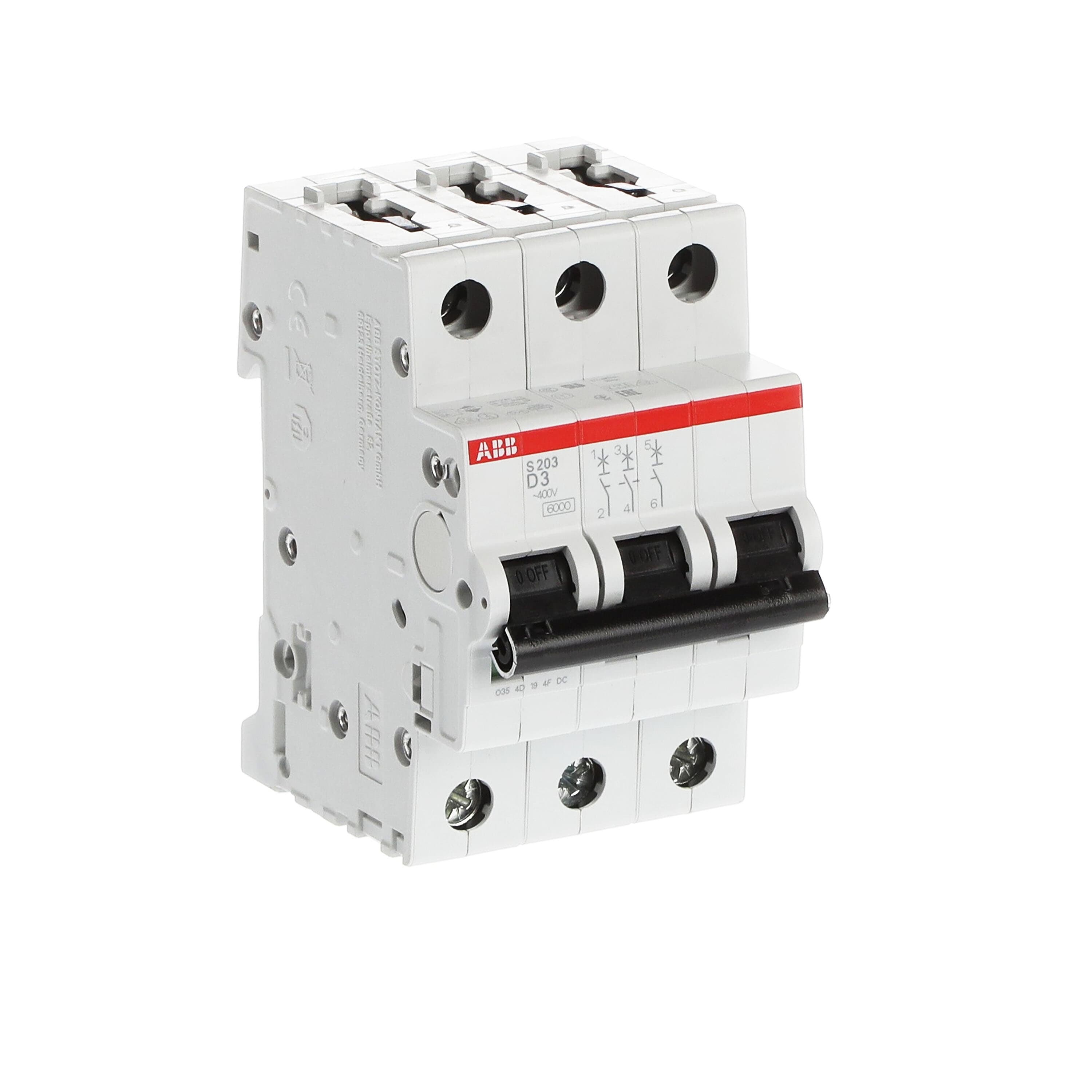 ABB ABB S203-D3 Miniature circuit breaker (MCB)