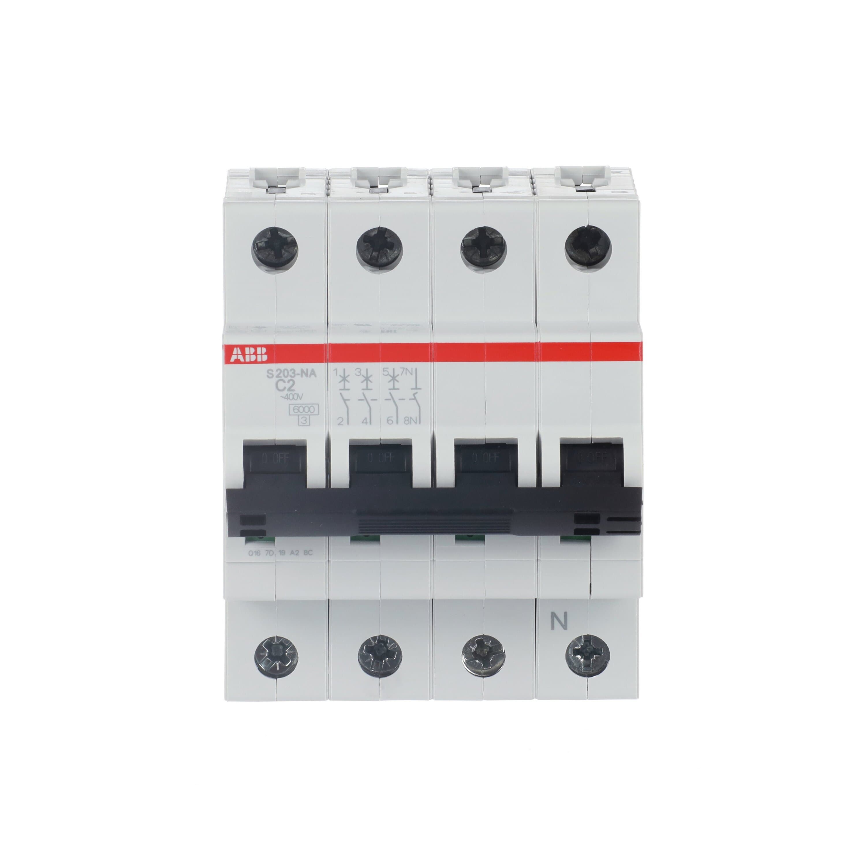 ABB ABB S203-C2NA Miniature circuit breaker (MCB)