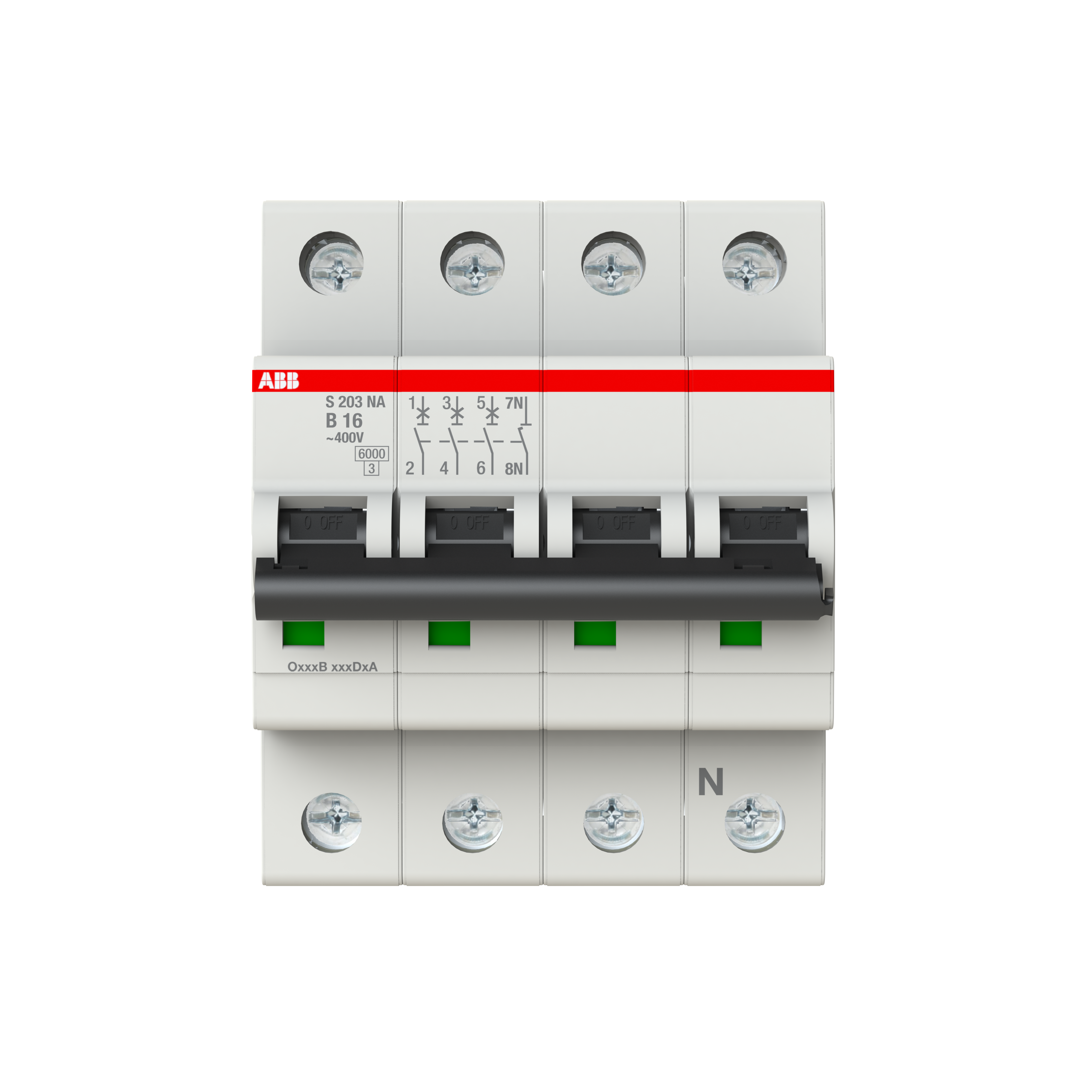 ABB ABB S203-B16NA Miniature circuit breaker (MCB)