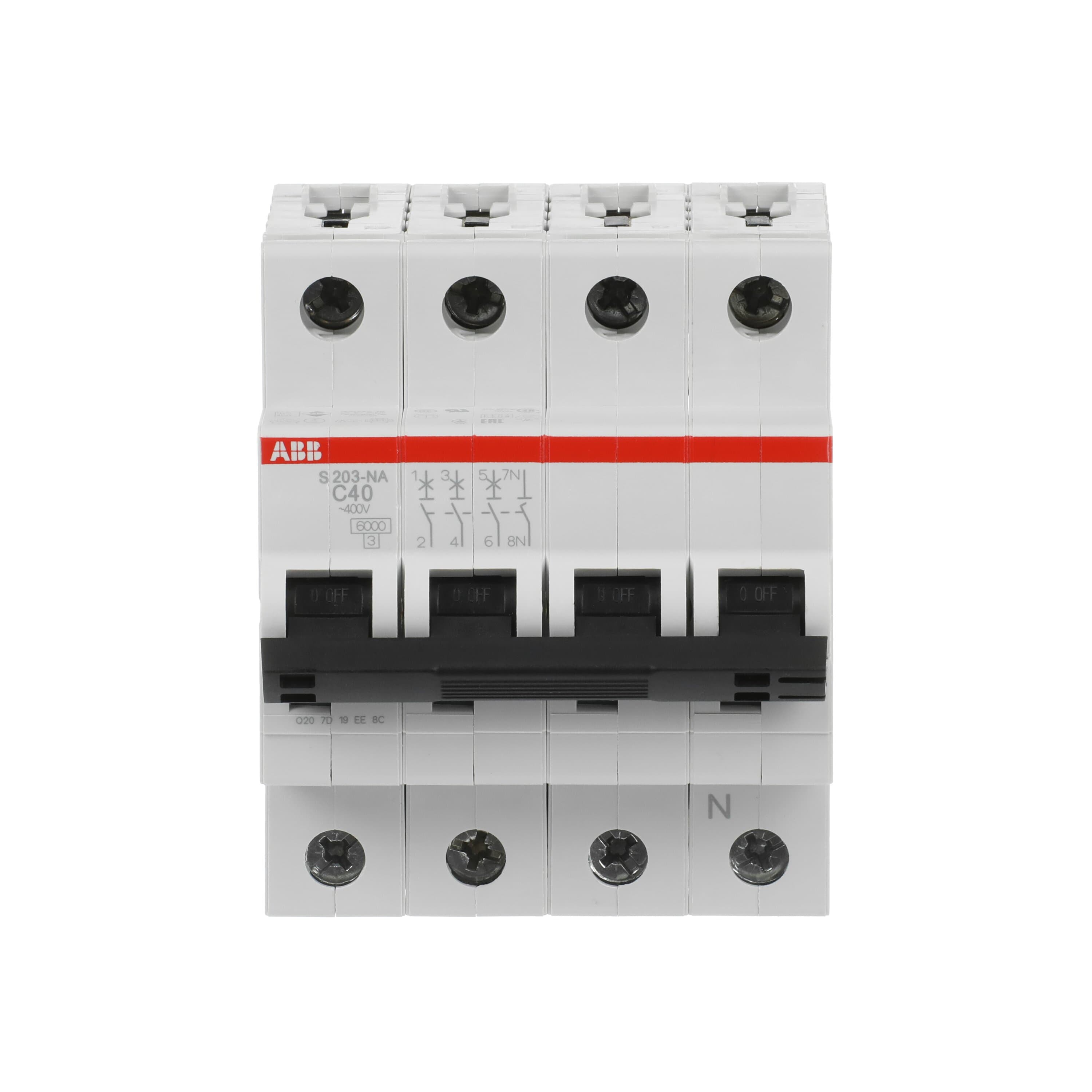 ABB ABB S203-C40NA Miniature circuit breaker (MCB)