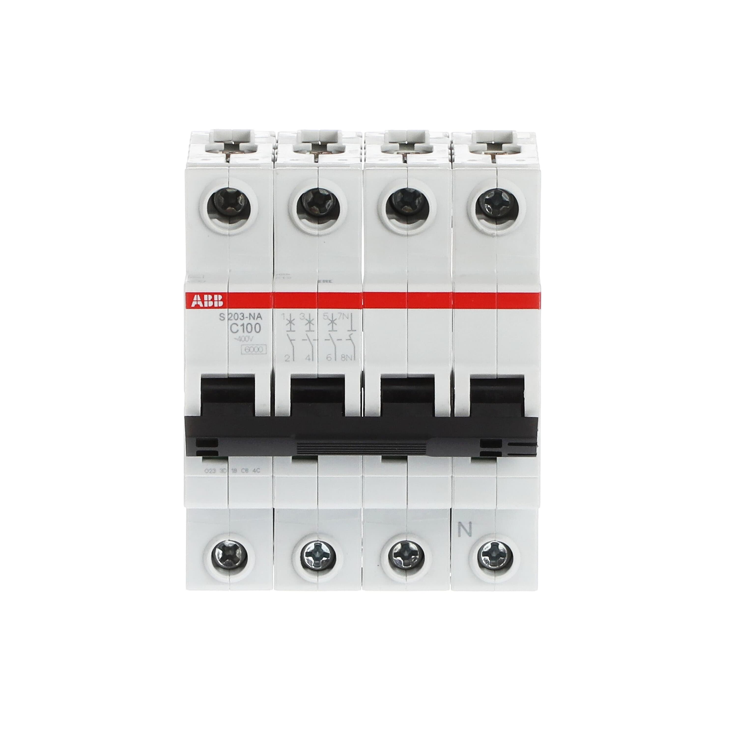 ABB ABB S203-C100NA Miniature circuit breaker (MCB)