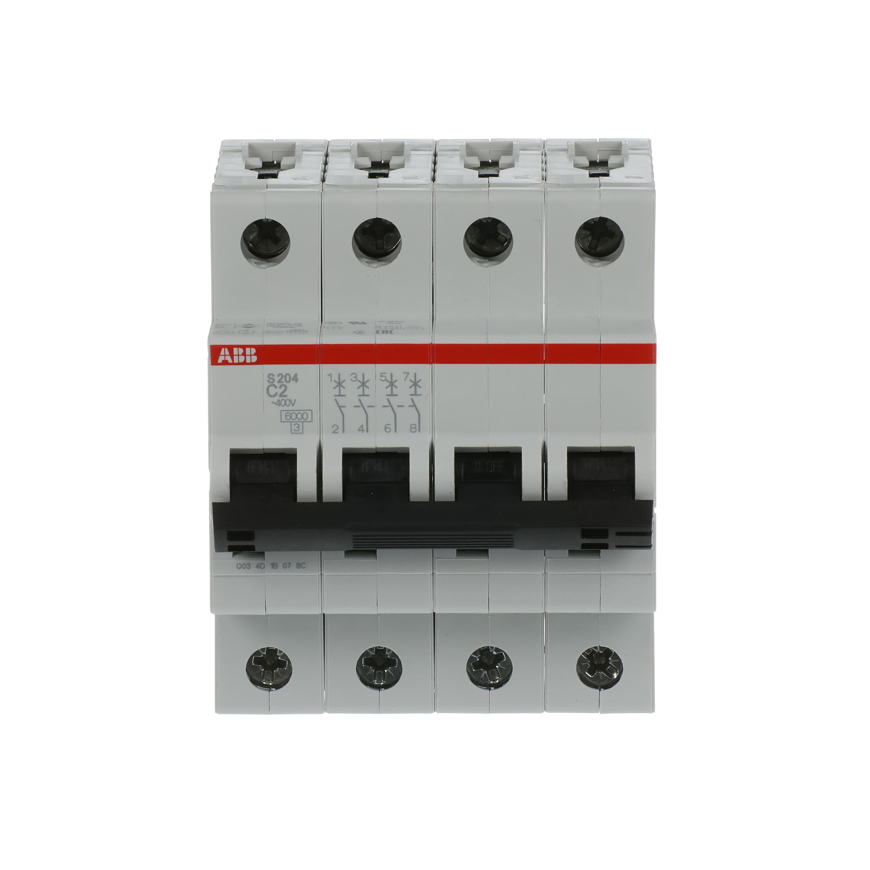 ABB ABB S204-C2 Miniature circuit breaker (MCB)