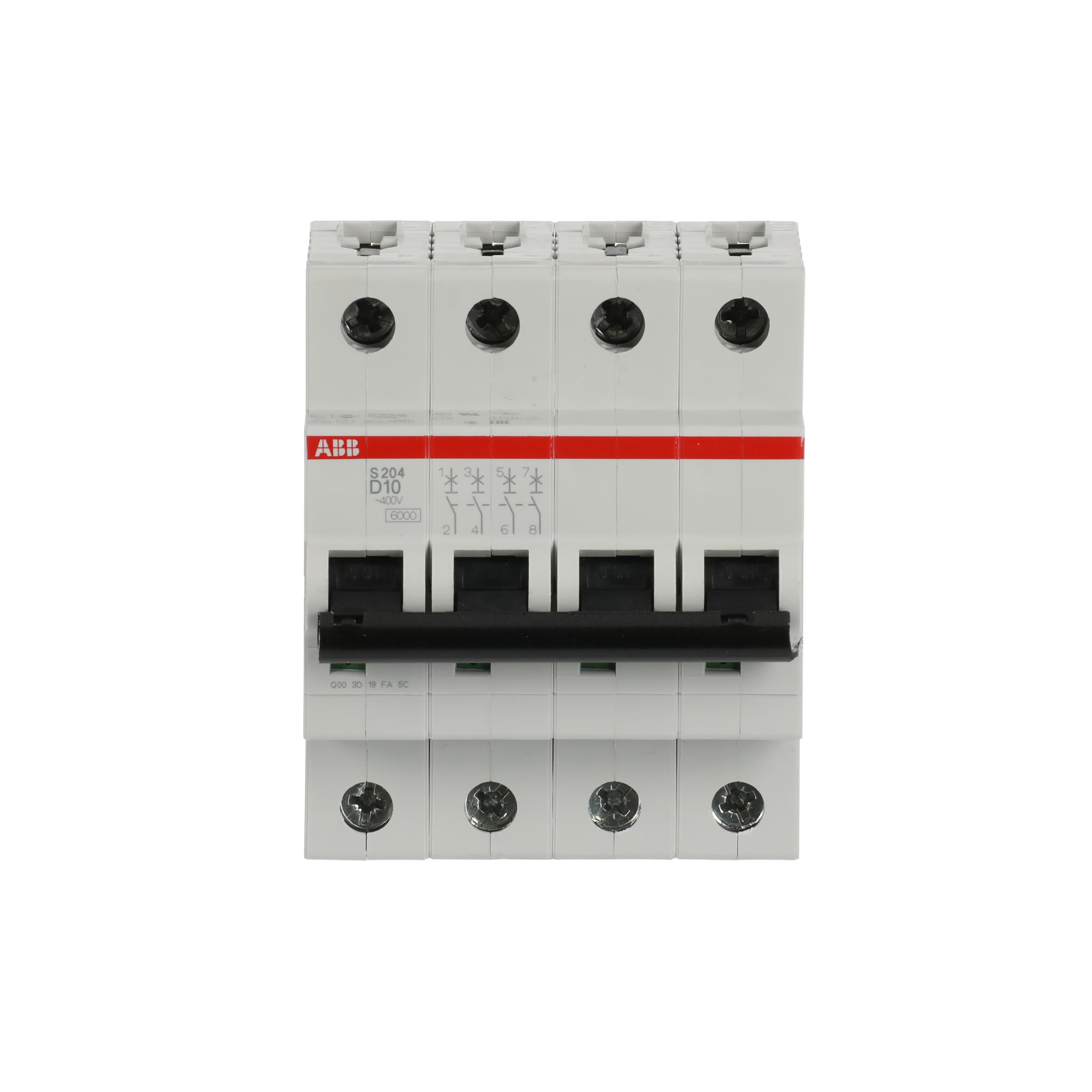 ABB ABB S204-D10 Miniature circuit breaker (MCB)