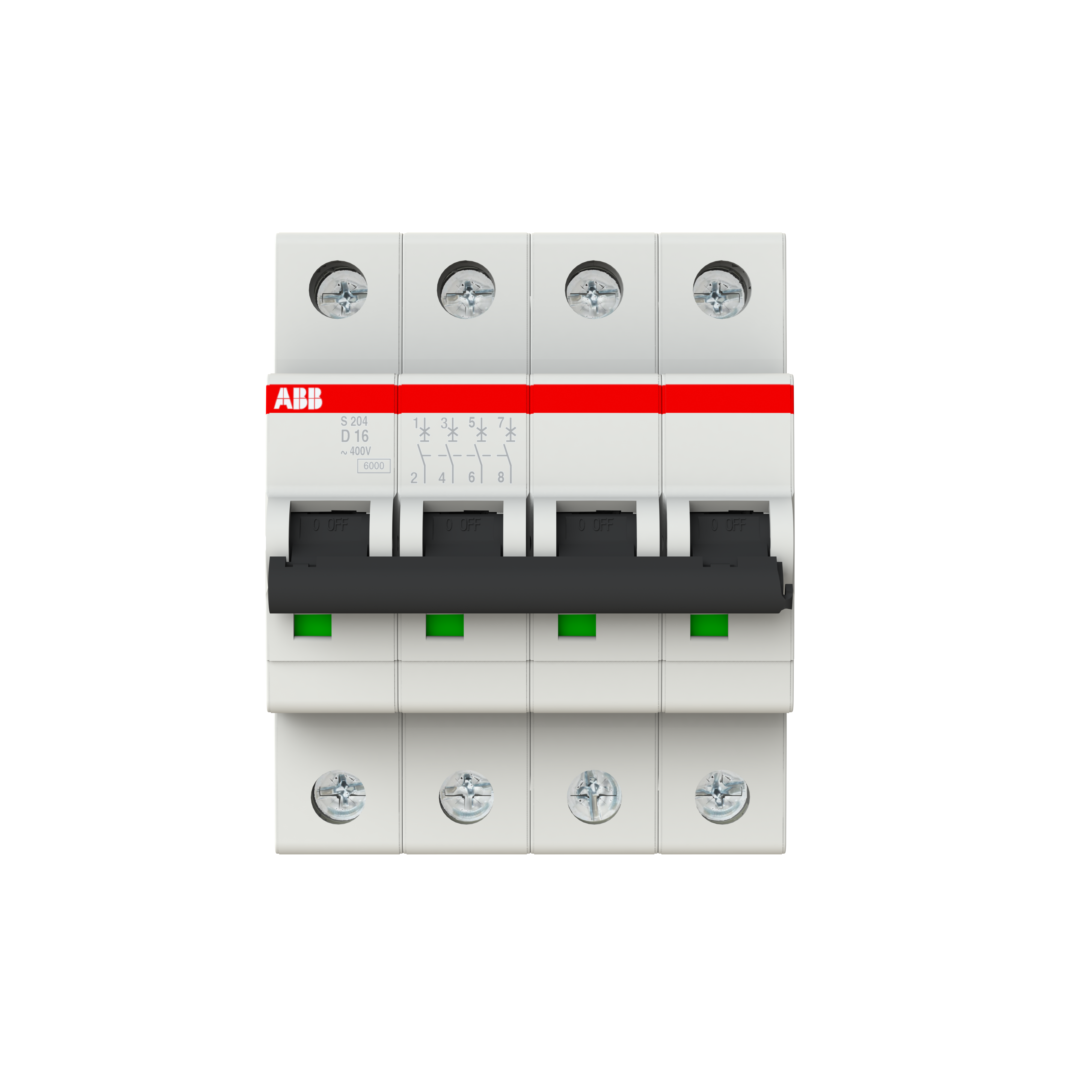 ABB ABB S204-D16 Miniature circuit breaker (MCB)