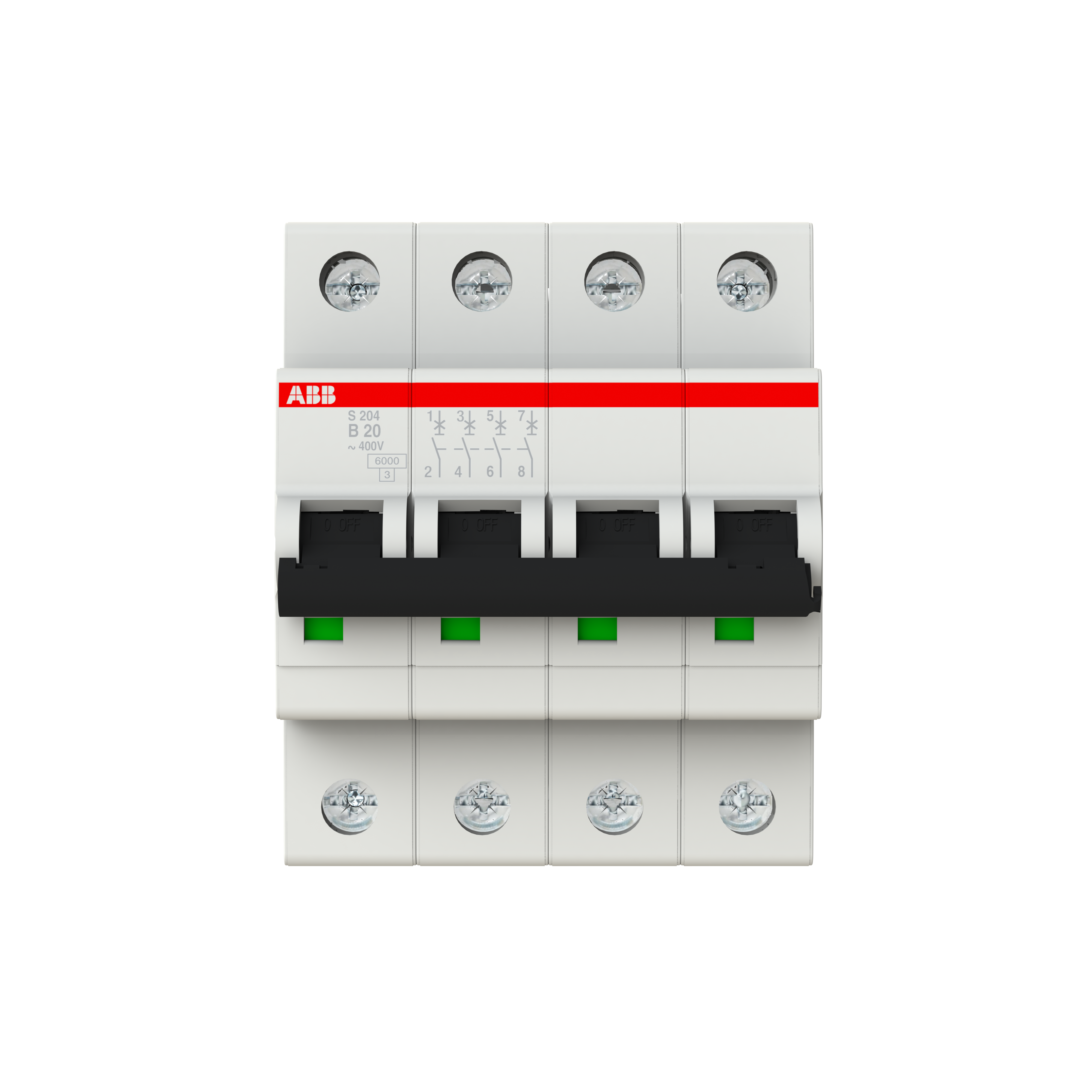 ABB ABB S204-B20 Miniature circuit breaker (MCB)