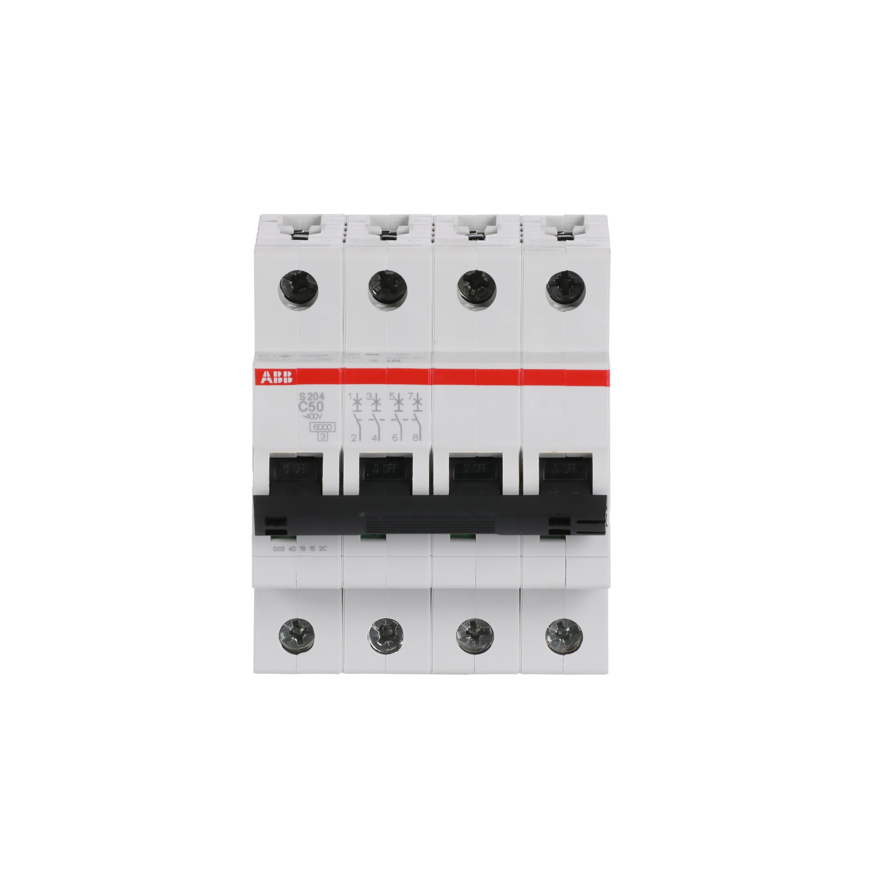 ABB ABB S204-C50 Miniature circuit breaker (MCB)
