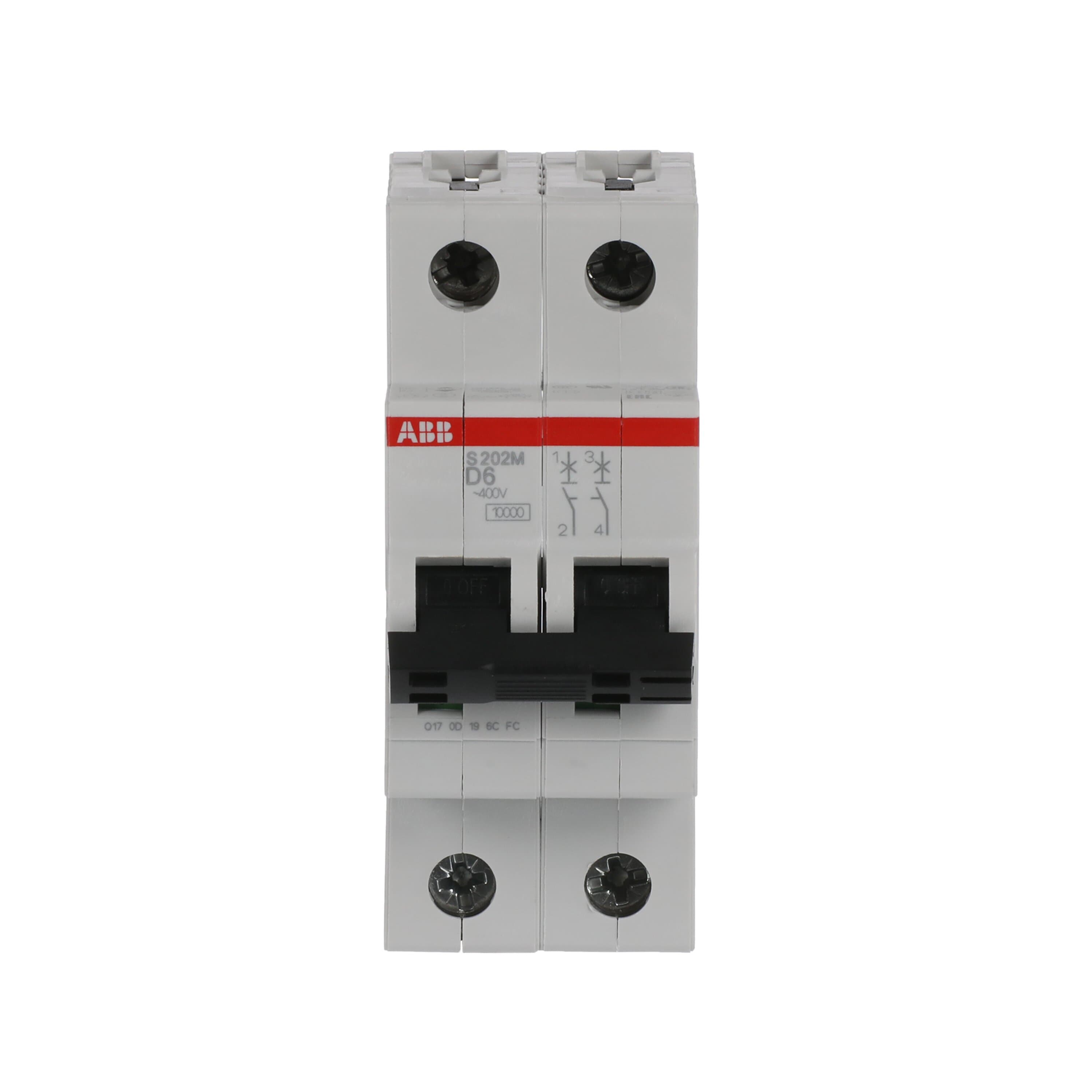 ABB ABB S202M-D6 Miniature circuit breaker (MCB)