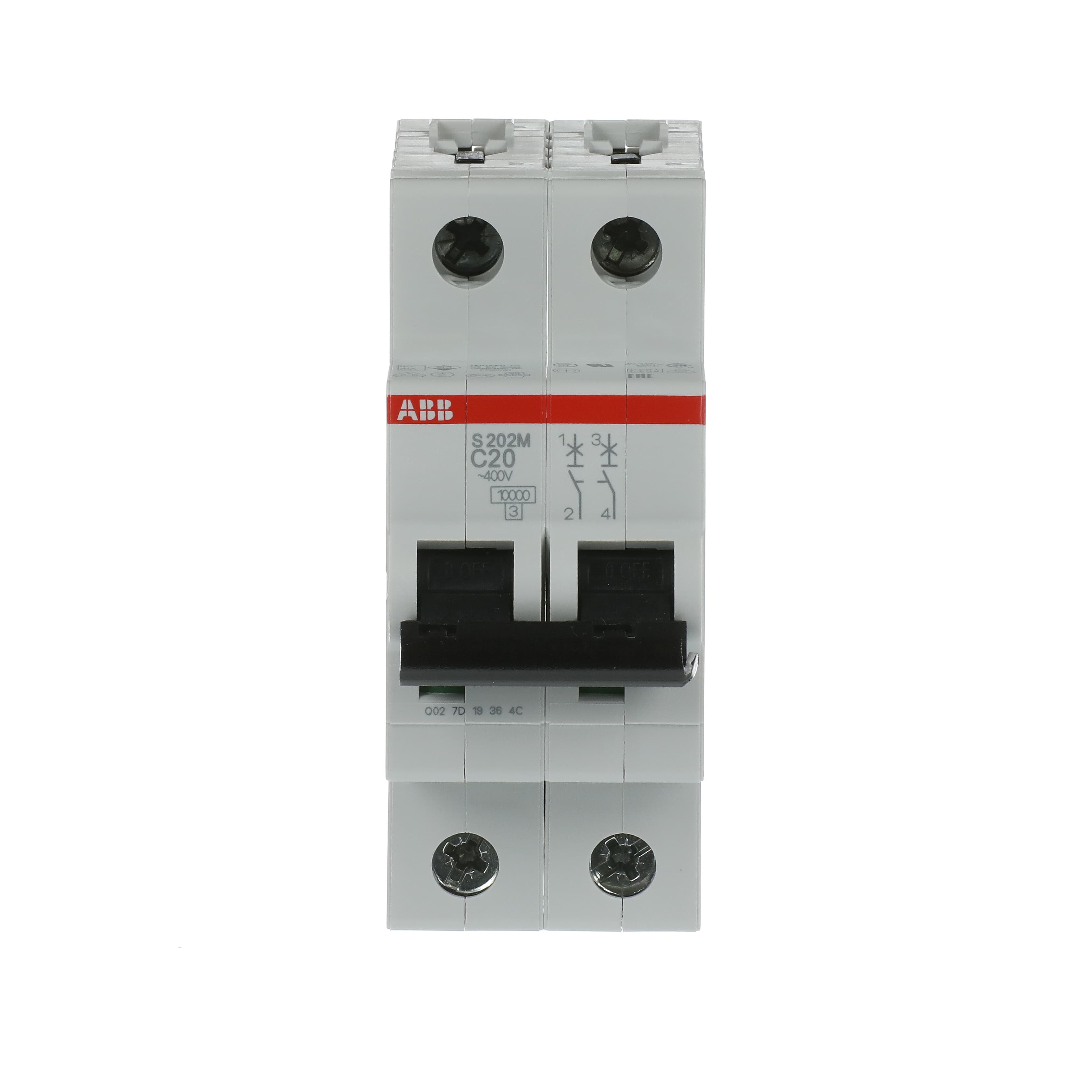 ABB ABB S202M-C20 Miniature circuit breaker (MCB)