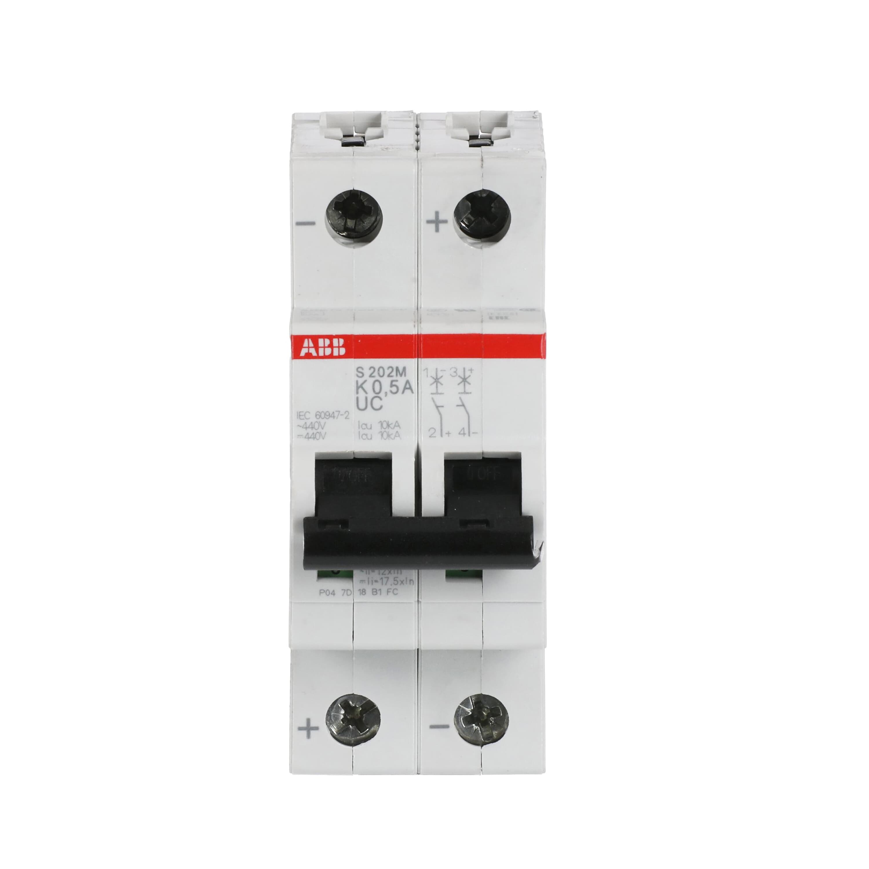 ABB ABB S202M-K0.5UC Miniature circuit breaker (MCB)